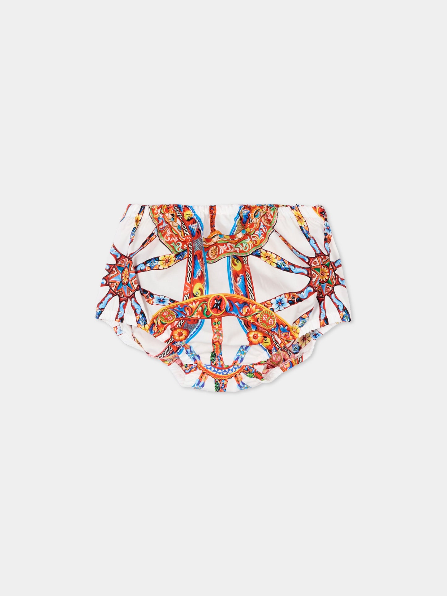 Vestito multicolor per neonata,Dolce & Gabbana Kids,L23DW2 FI5O4 HA6CK