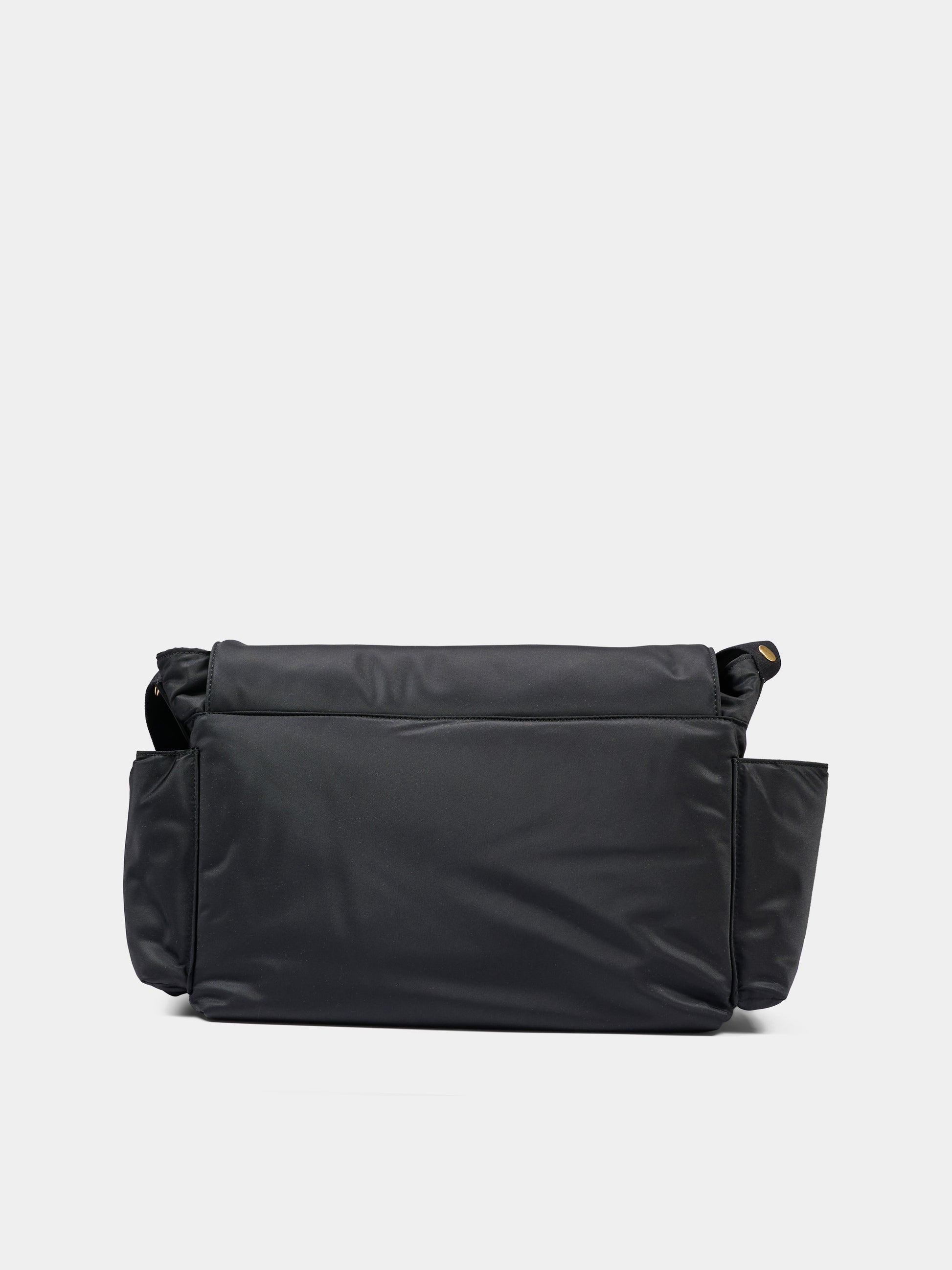 Borsa mamma nera per neonati con logo DG,Dolce & Gabbana Kids,EB0271 A0650 8B956