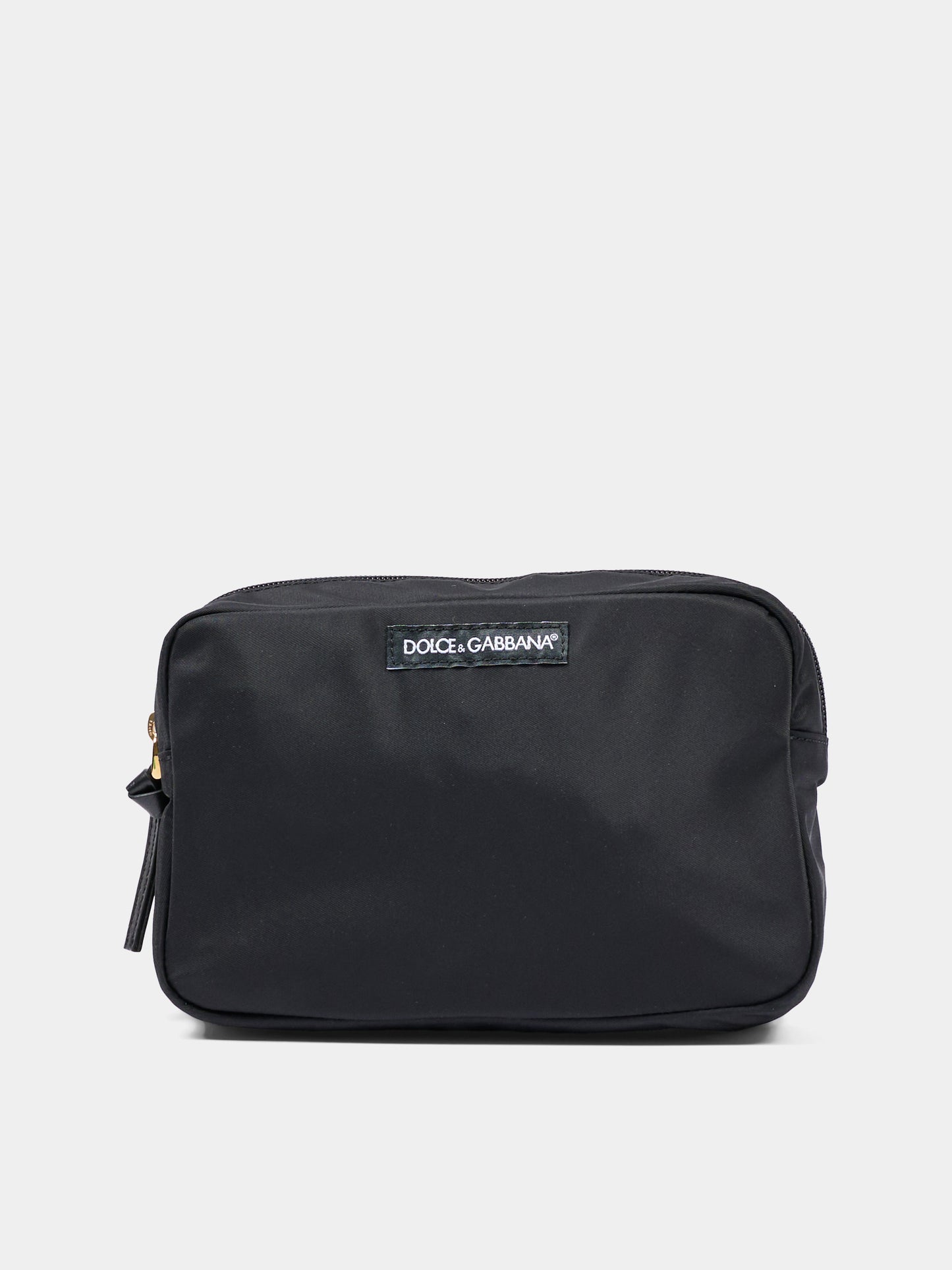 Borsa mamma nera per neonati con logo DG,Dolce & Gabbana Kids,EB0271 A0650 8B956