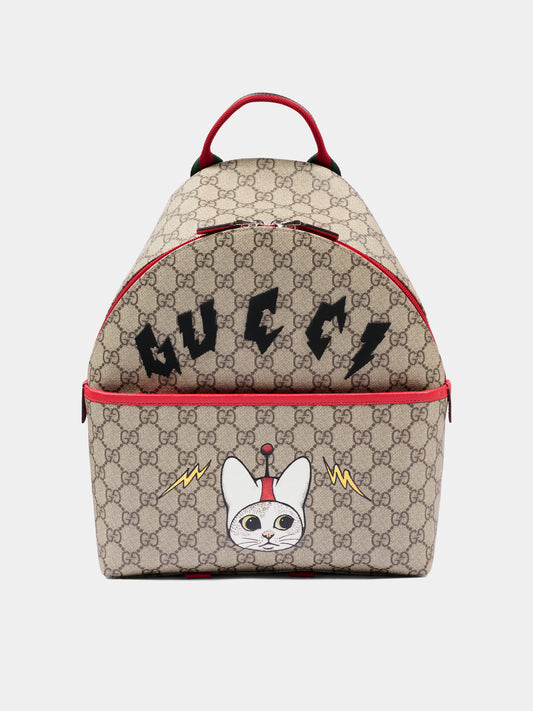 Zaino beige per bambini con GG,Gucci Kids,782708 FAGA8 8546