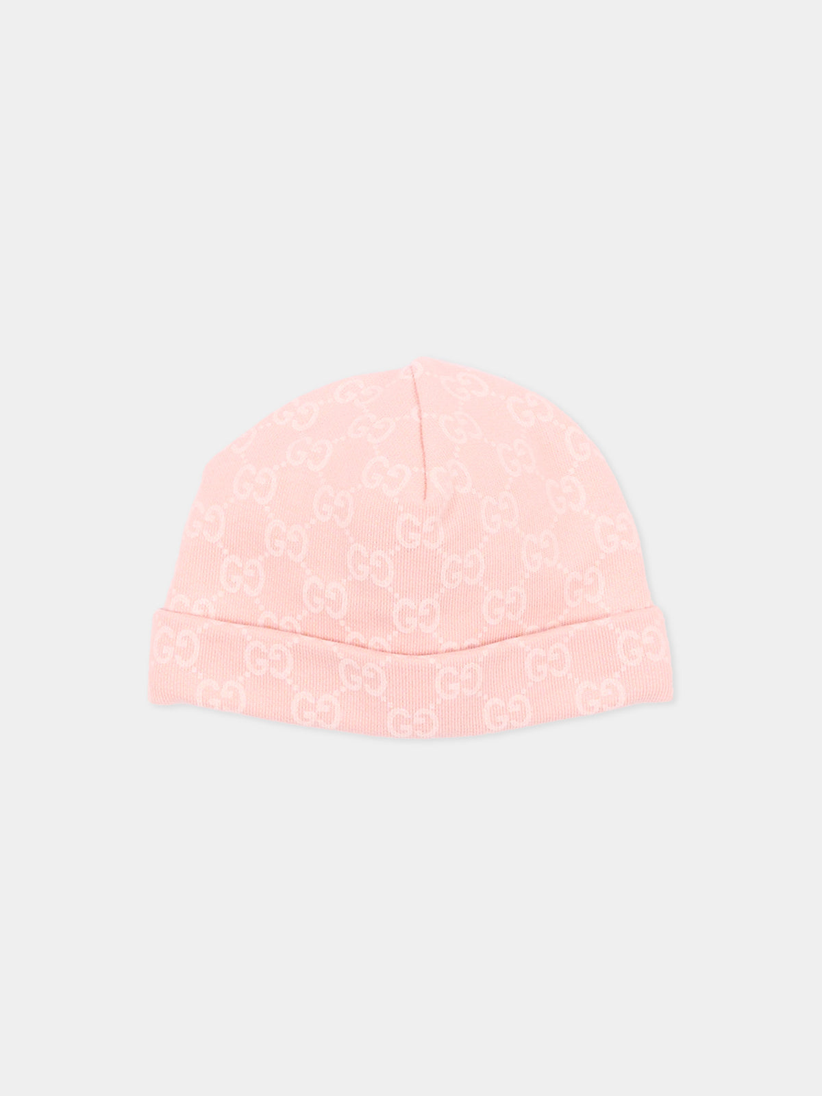 Set tutina rosa per neonata monogramma GG,Gucci Kids,864661 XJHVT 5967