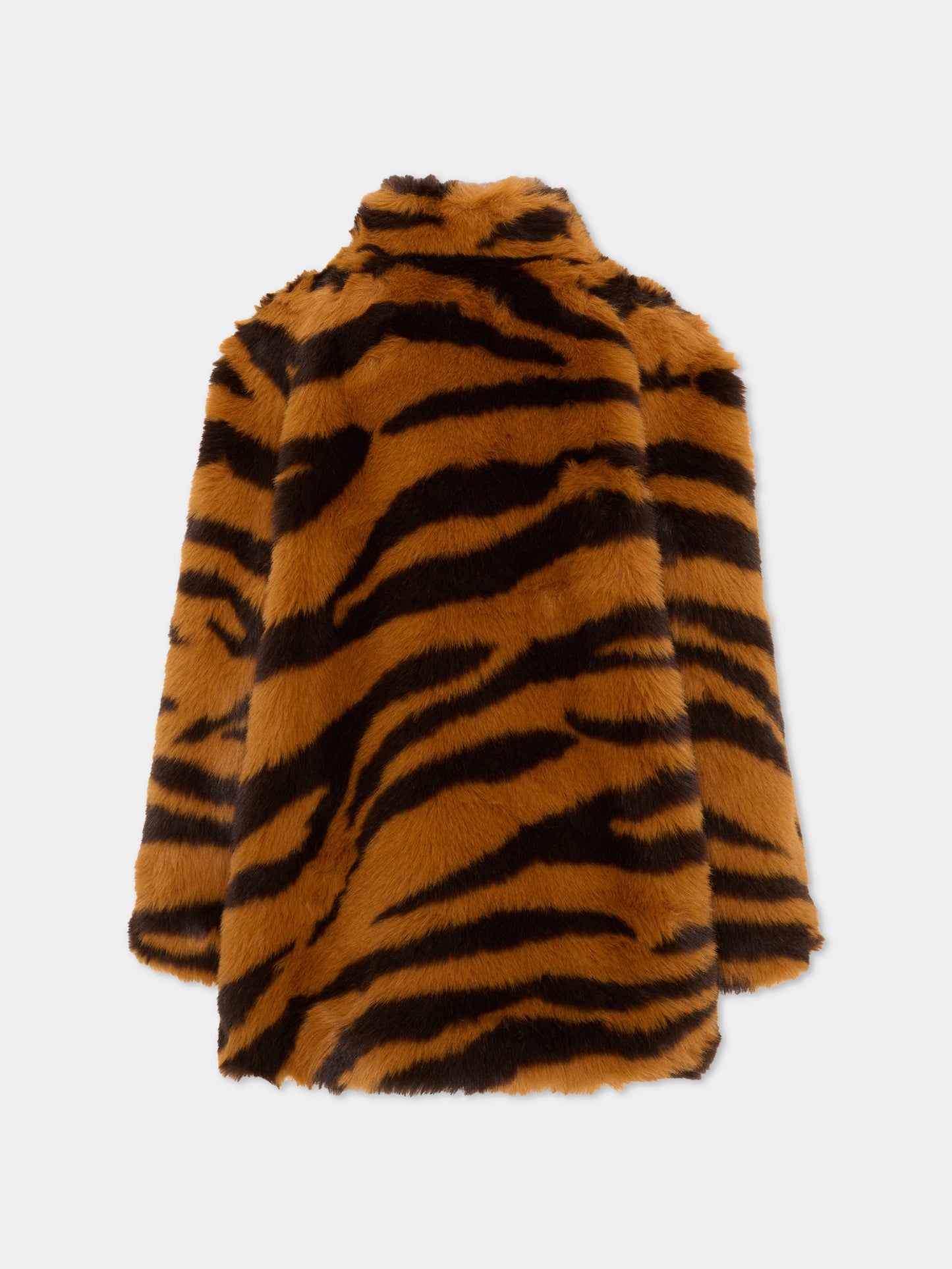 Ecopelliccia animalier per bambina