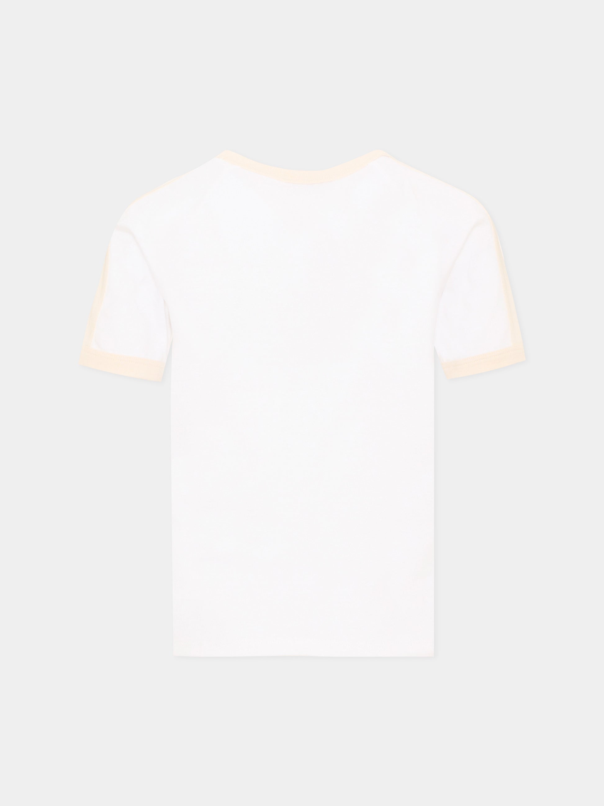 T-shirt bianca per bambini con logo,Gucci Kids,A0044Y XJHW6 9043