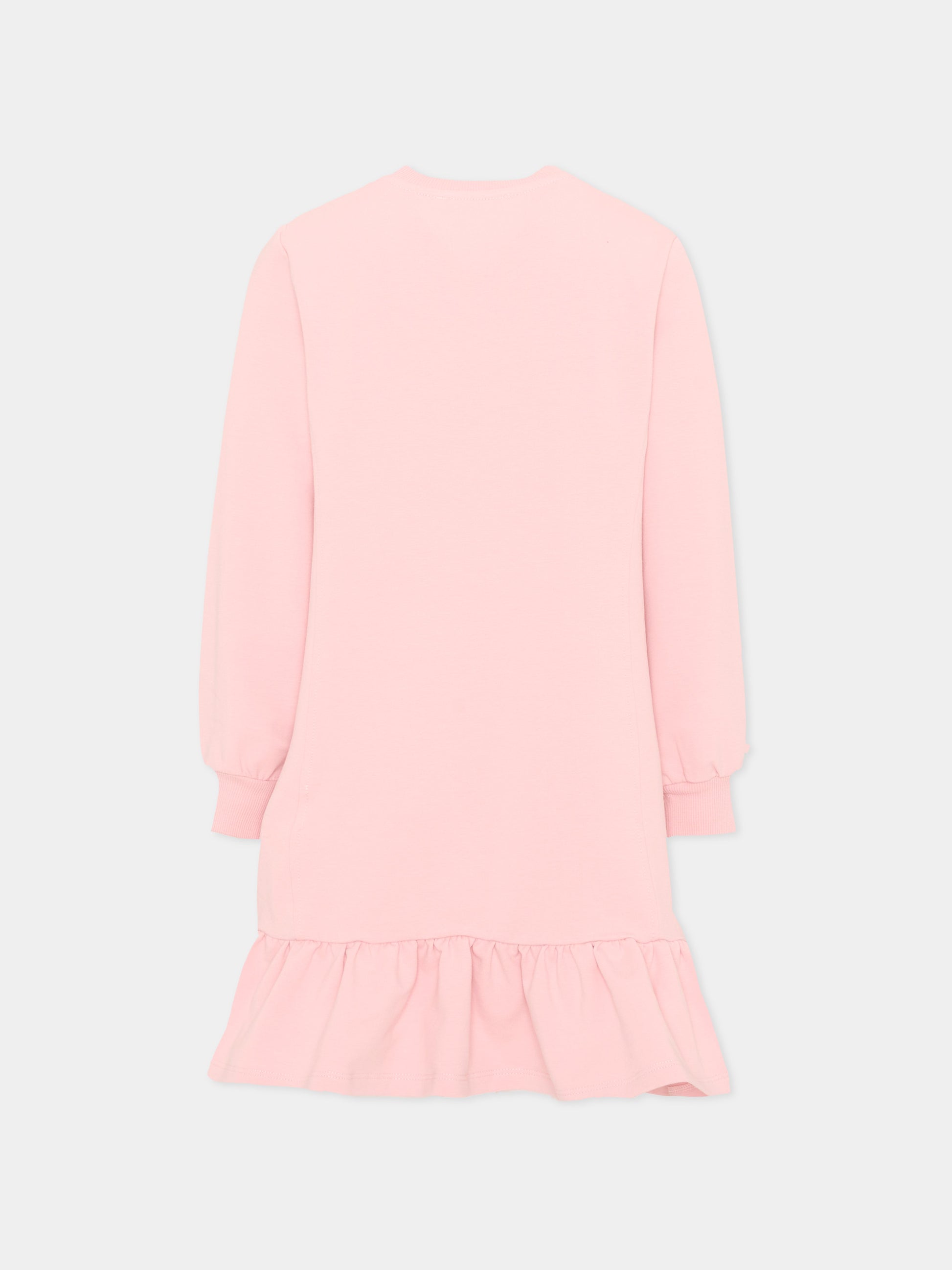 Vestito rosa per bambina con stampa di Toy Story,Monnalisa,19H901 8006 094F