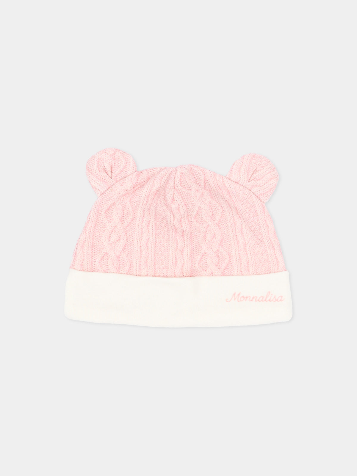 Set Tutina rosa per neonata con orsetto,Monnalisa,35H506 8001 0191