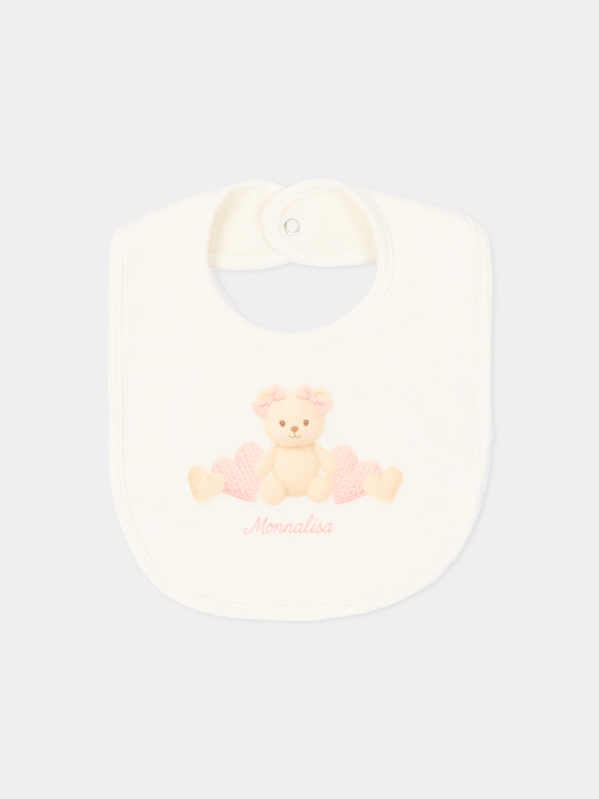 Set Tutina rosa per neonata con orsetto,Monnalisa,35H506 8001 0191