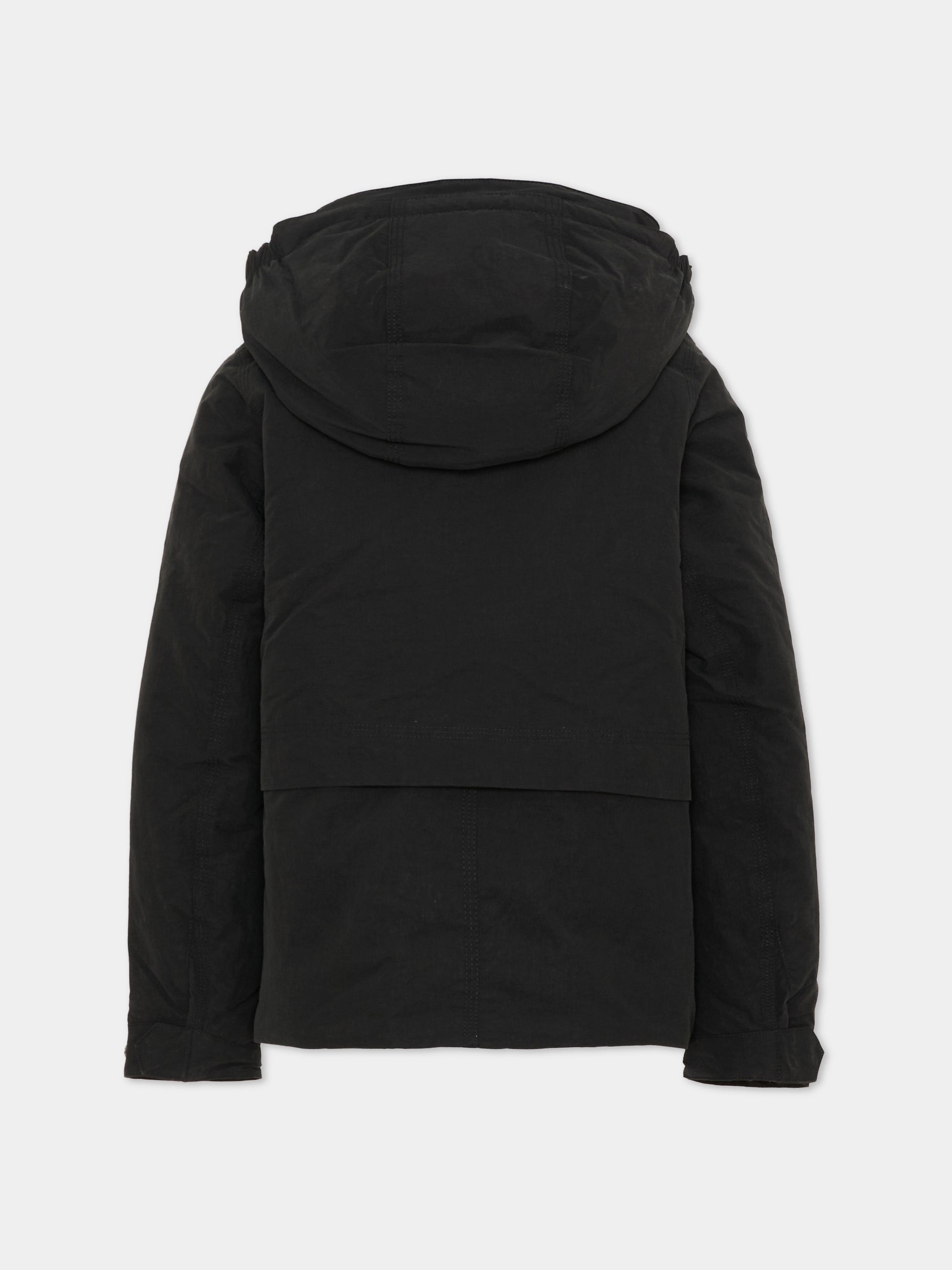 Piumino nero Kali per bambini,K-way,K3135NW USY