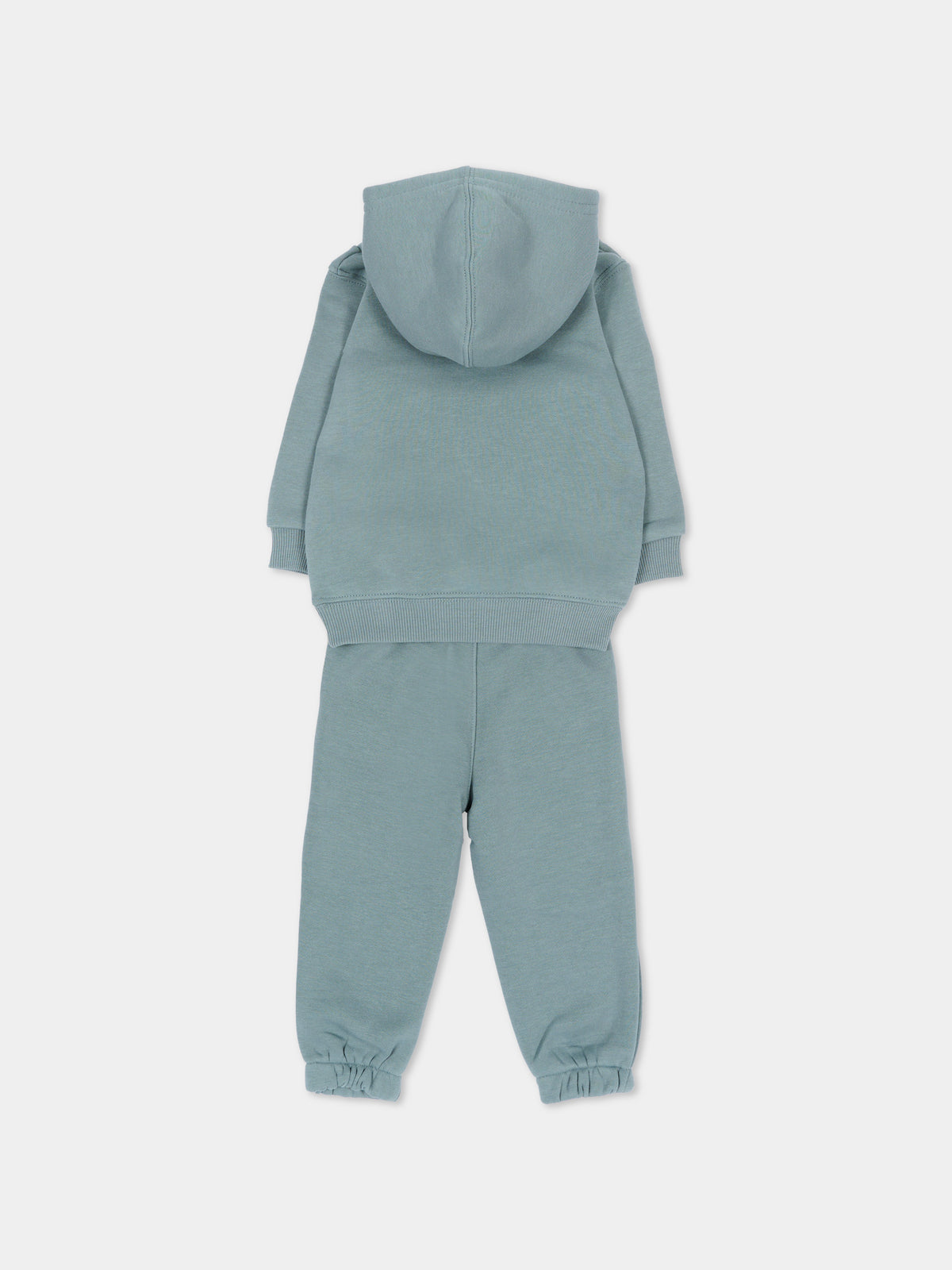 Completo sportivo lungo verde con orsetto per neonato,Levi's Kids,6ER486 FDT