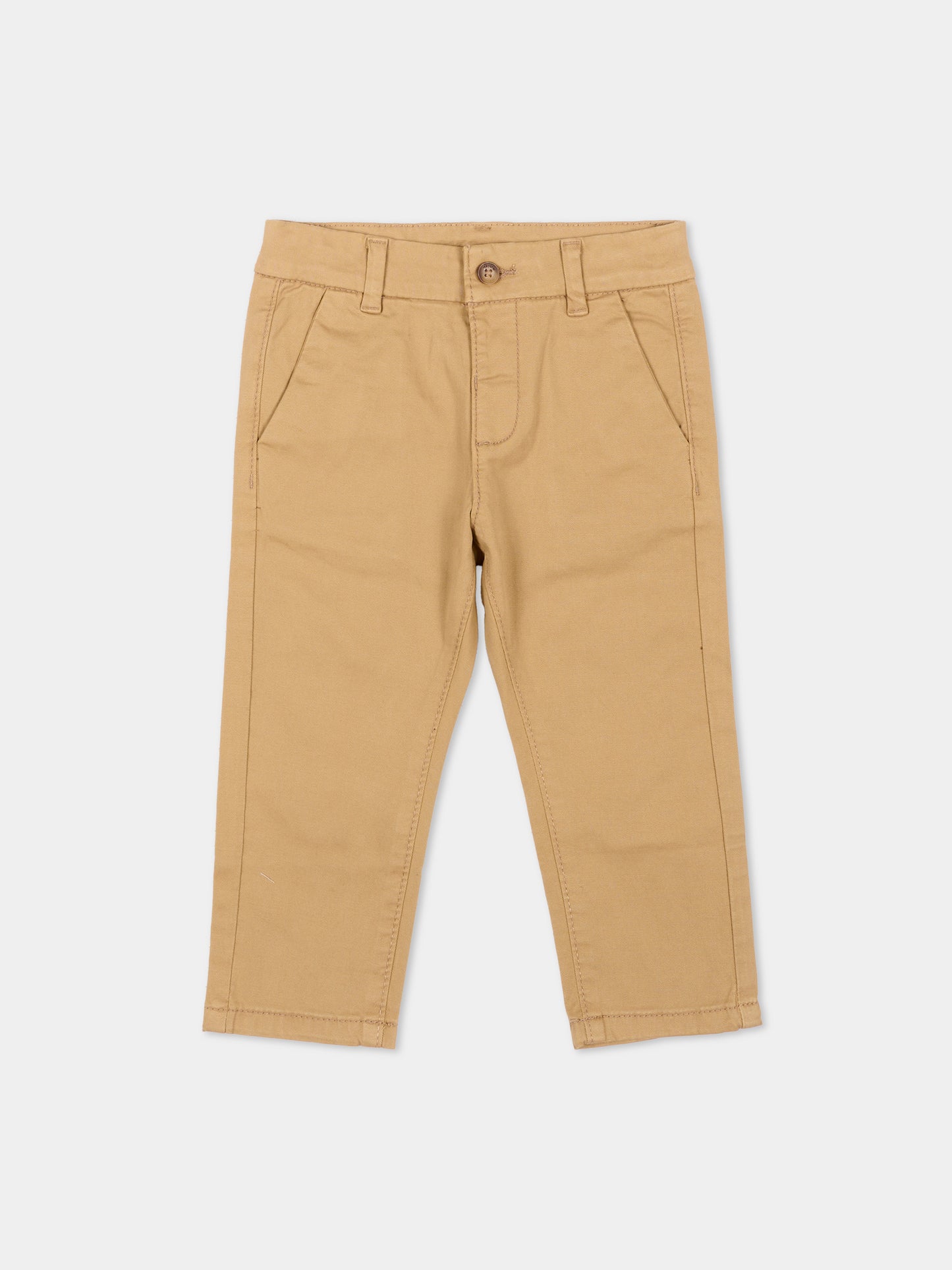 Pantaloni casual beige per neonato,Mayoral,521 035