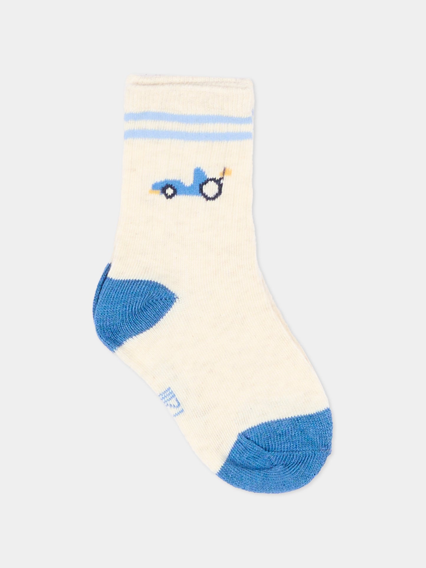 Calzini multicolor per neonato con auto,Mayoral,10249 087