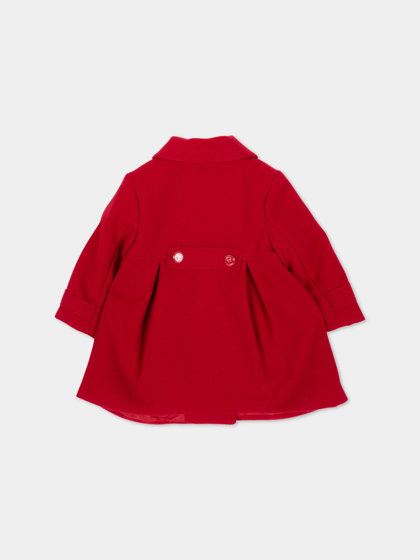 Cappotto rosso per neonata doppiopetto,Mayoral,2415 013