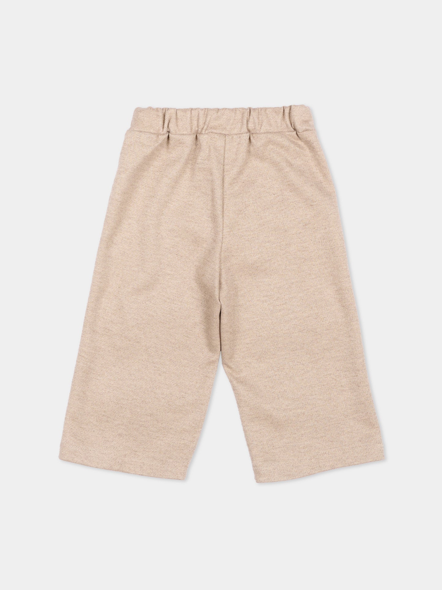 Pantaloni casual beige per neonata,Mayoral,2555 026