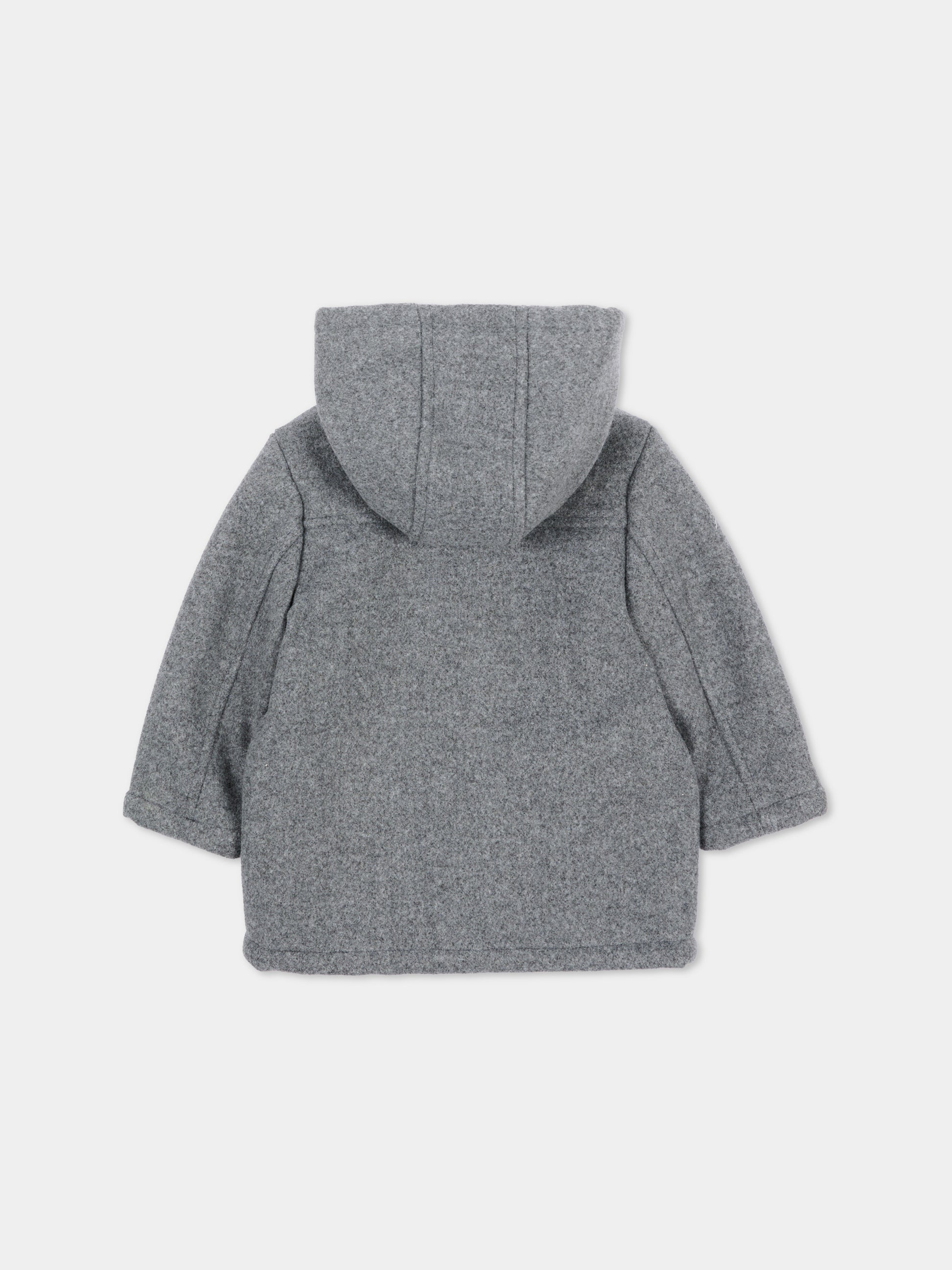 Cappotto grigio per neonato con alamari,Mayoral,2426 037