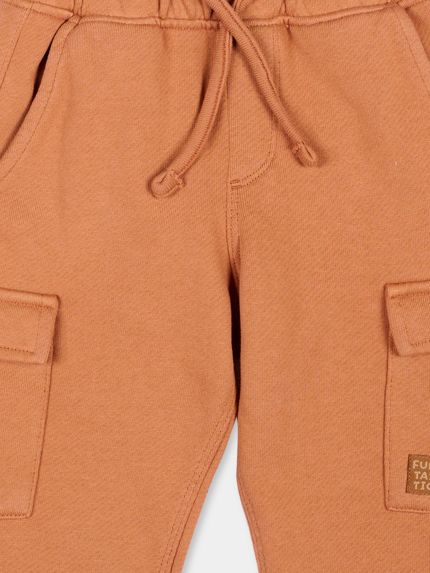 Pantaloni cargo arancioni per neonato,Mayoral,2544 073