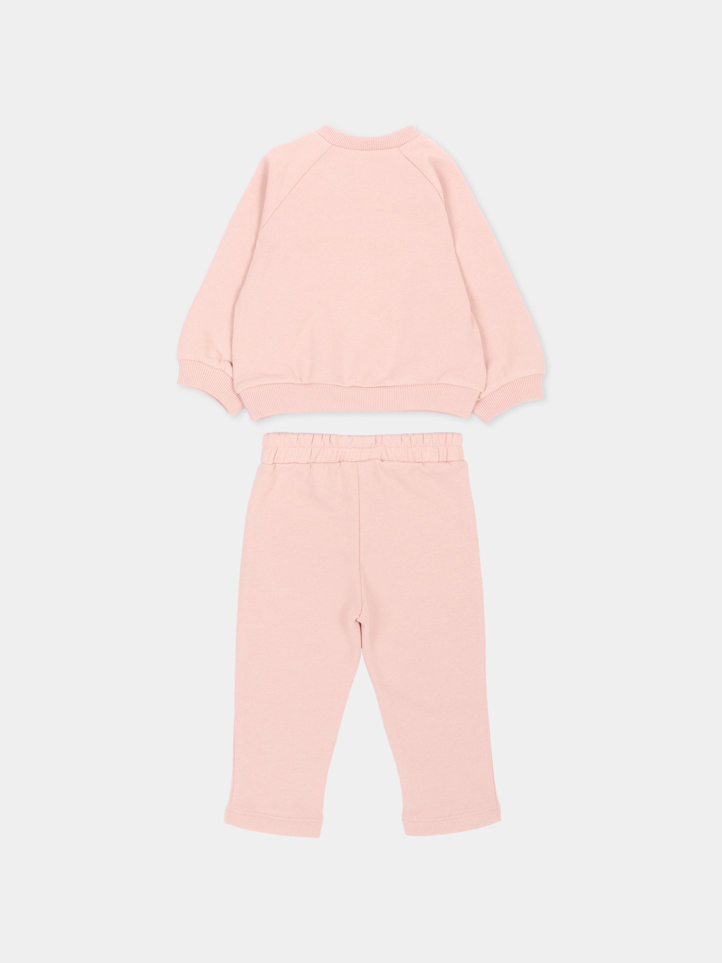 Completo sportivo rosa per neonata con topolino,Mayoral,2837 072