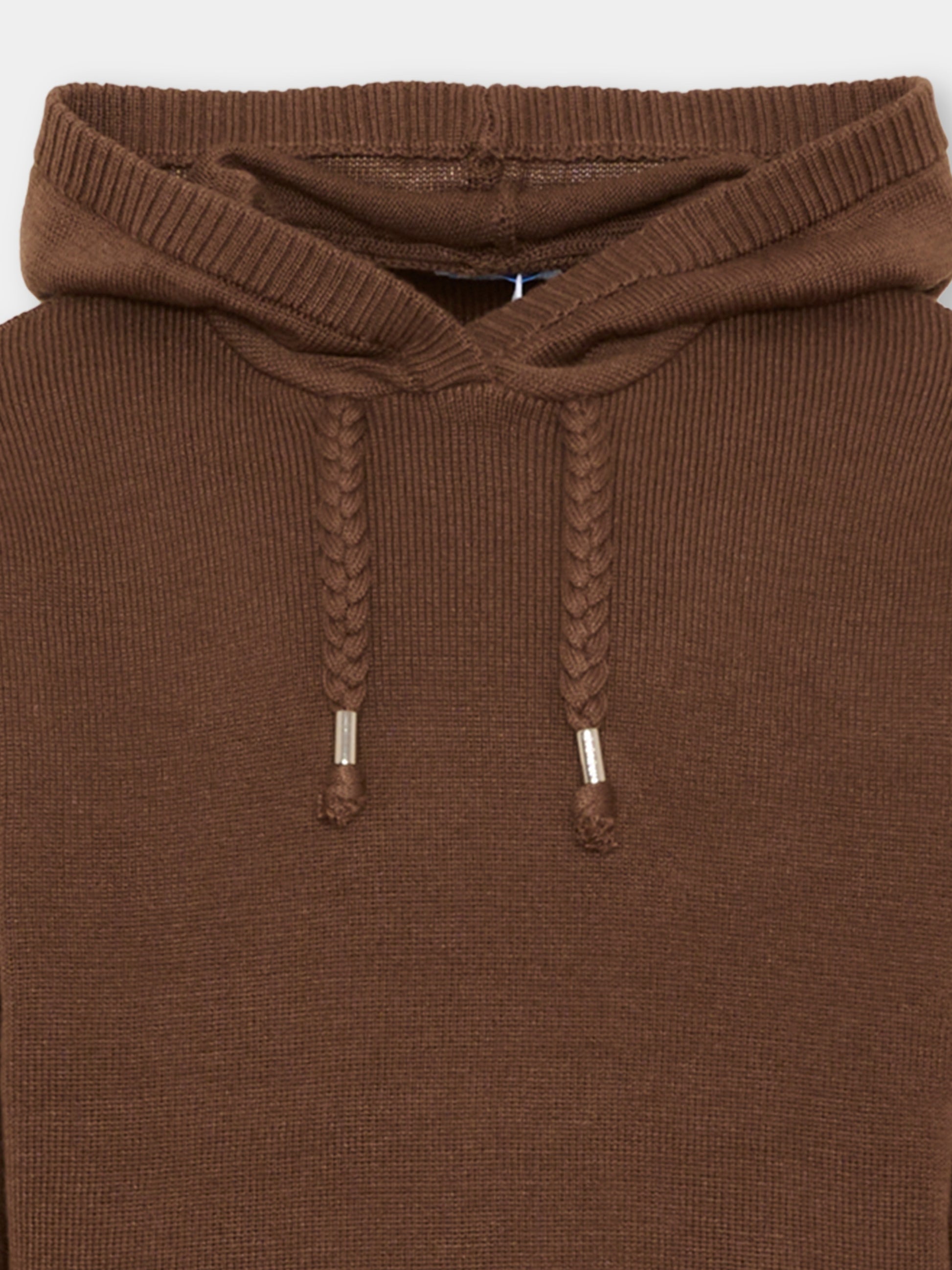 Completo sportivo marrone per bambina,Mayoral,4529 091