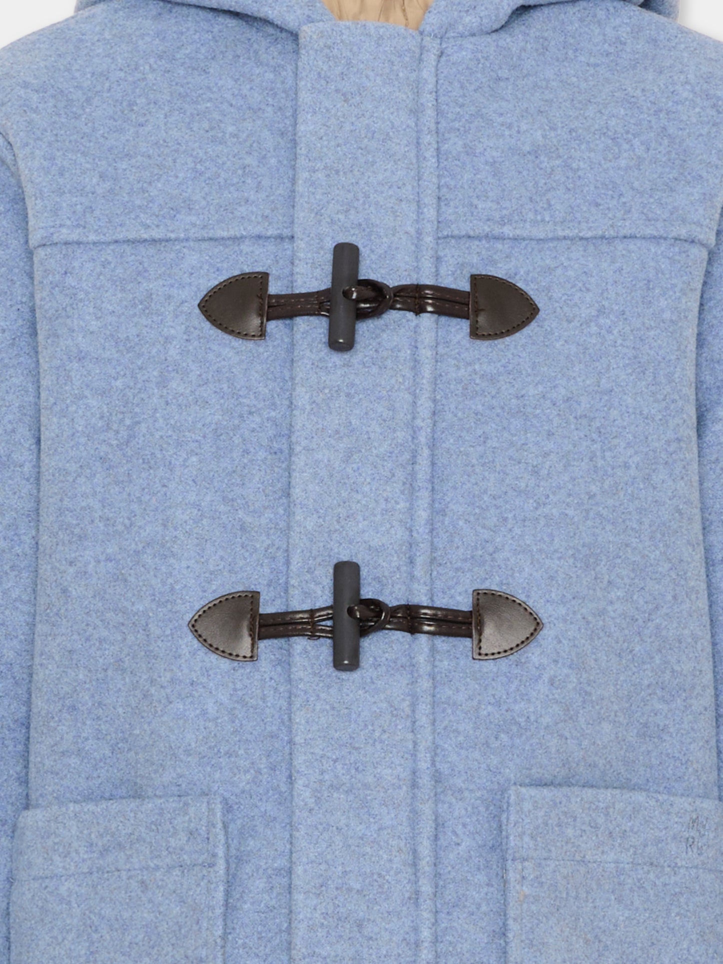 Cappotto celeste per bambino con alamari,Mayoral,4472 018