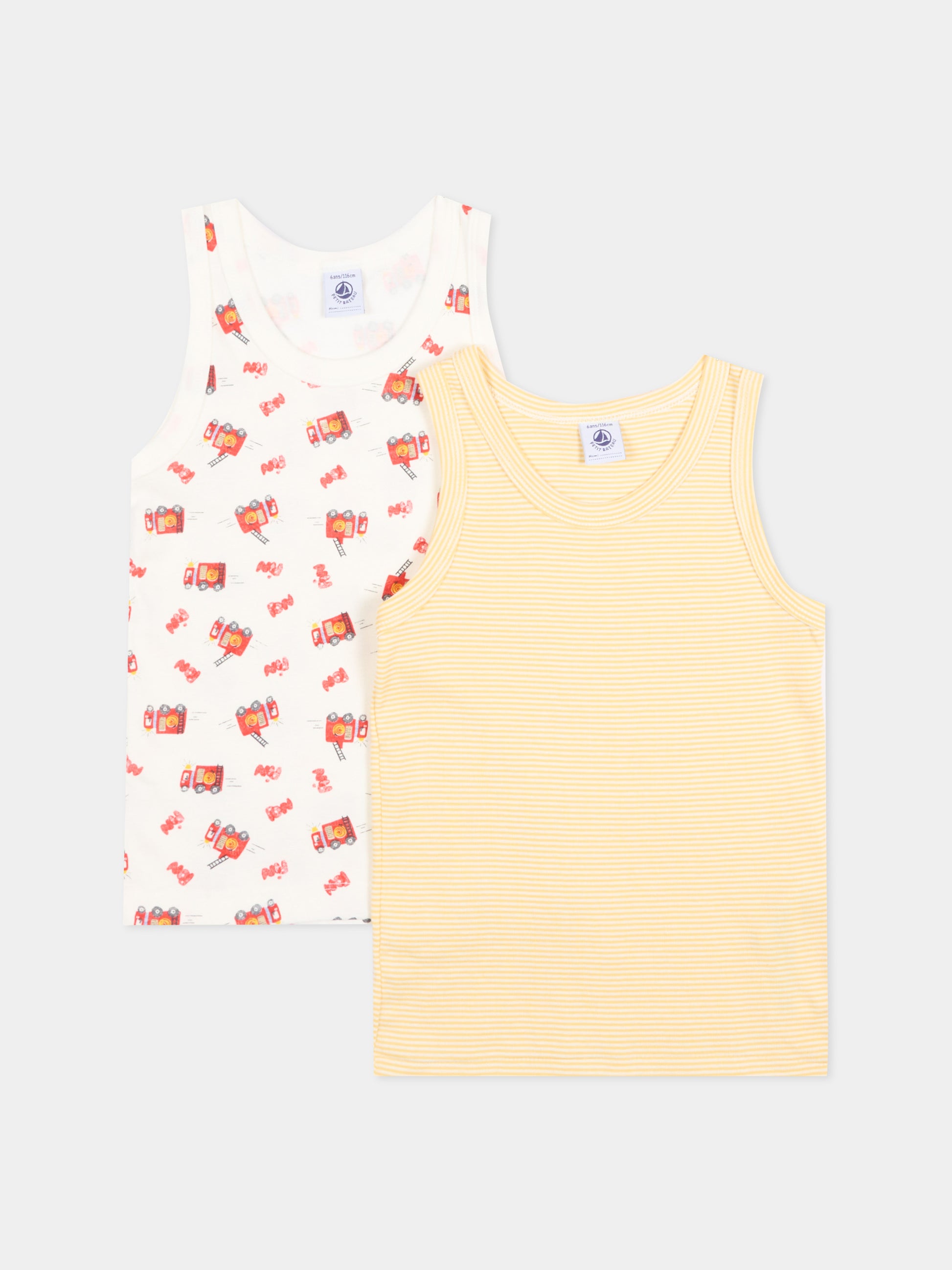 Canottiera multicolor per bambino,Petit Bateau,A0GR2 00