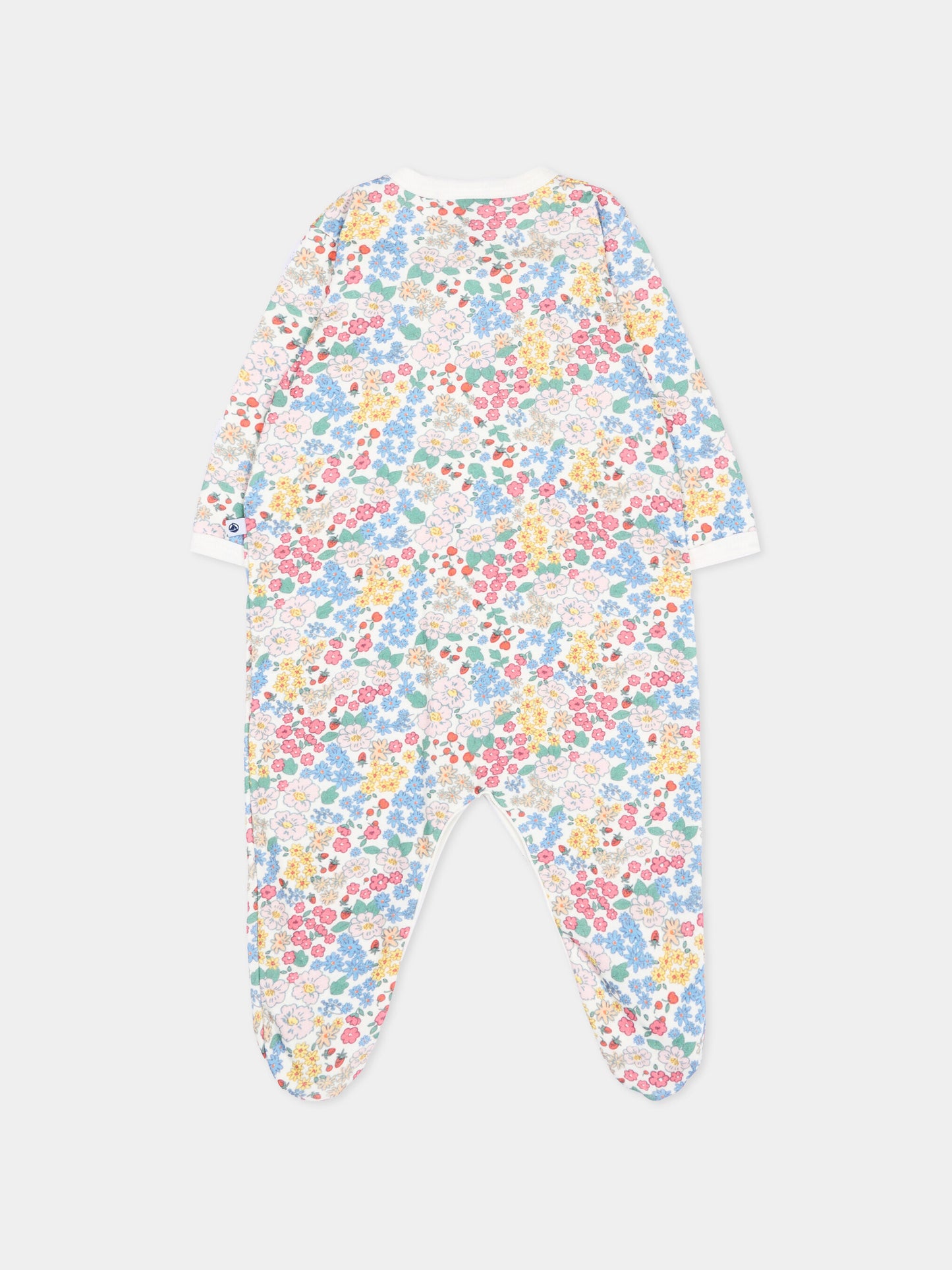 Tutina multicolor per neonata floreale,Petit Bateau,A0GH2 01