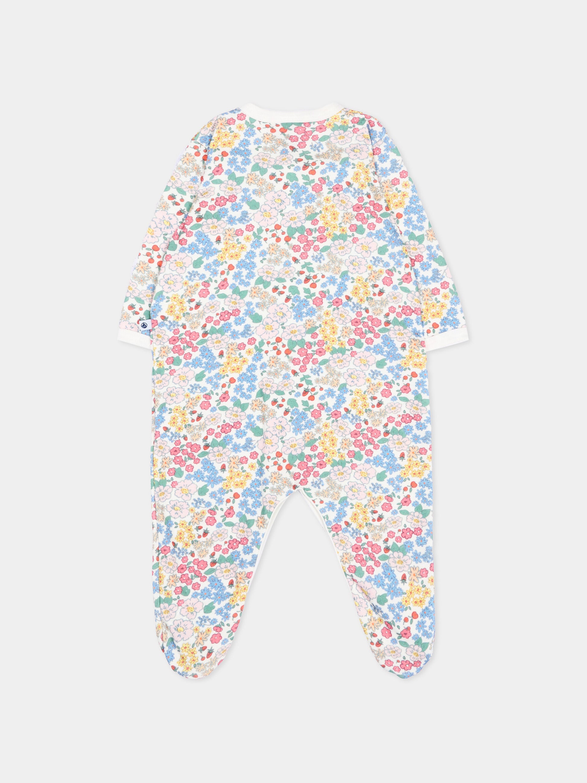 Tutina multicolor per neonata floreale,Petit Bateau,A0GH2 01
