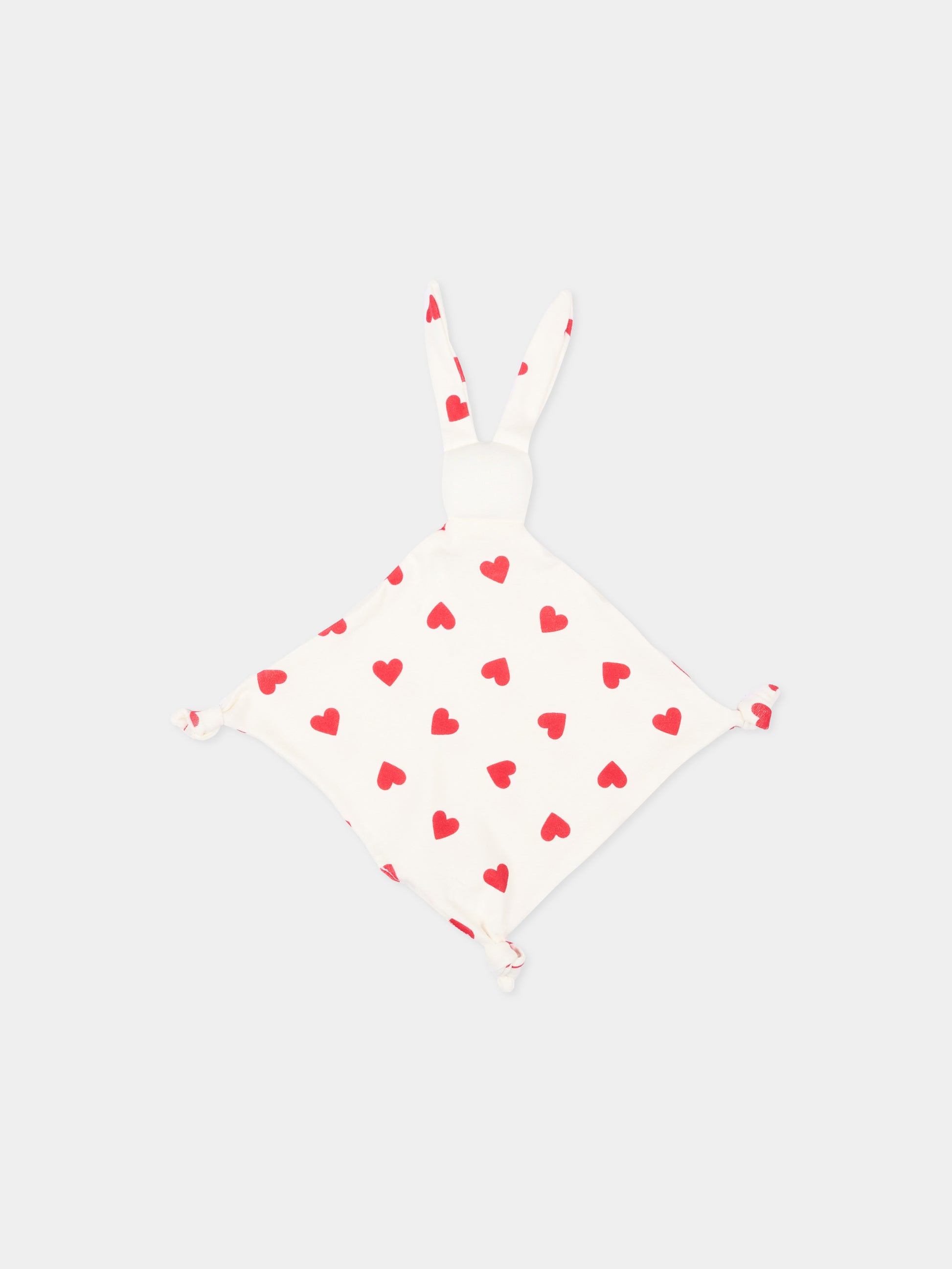 Set tutine avorio per neonata con cuori,Petit Bateau,A0FF9 00