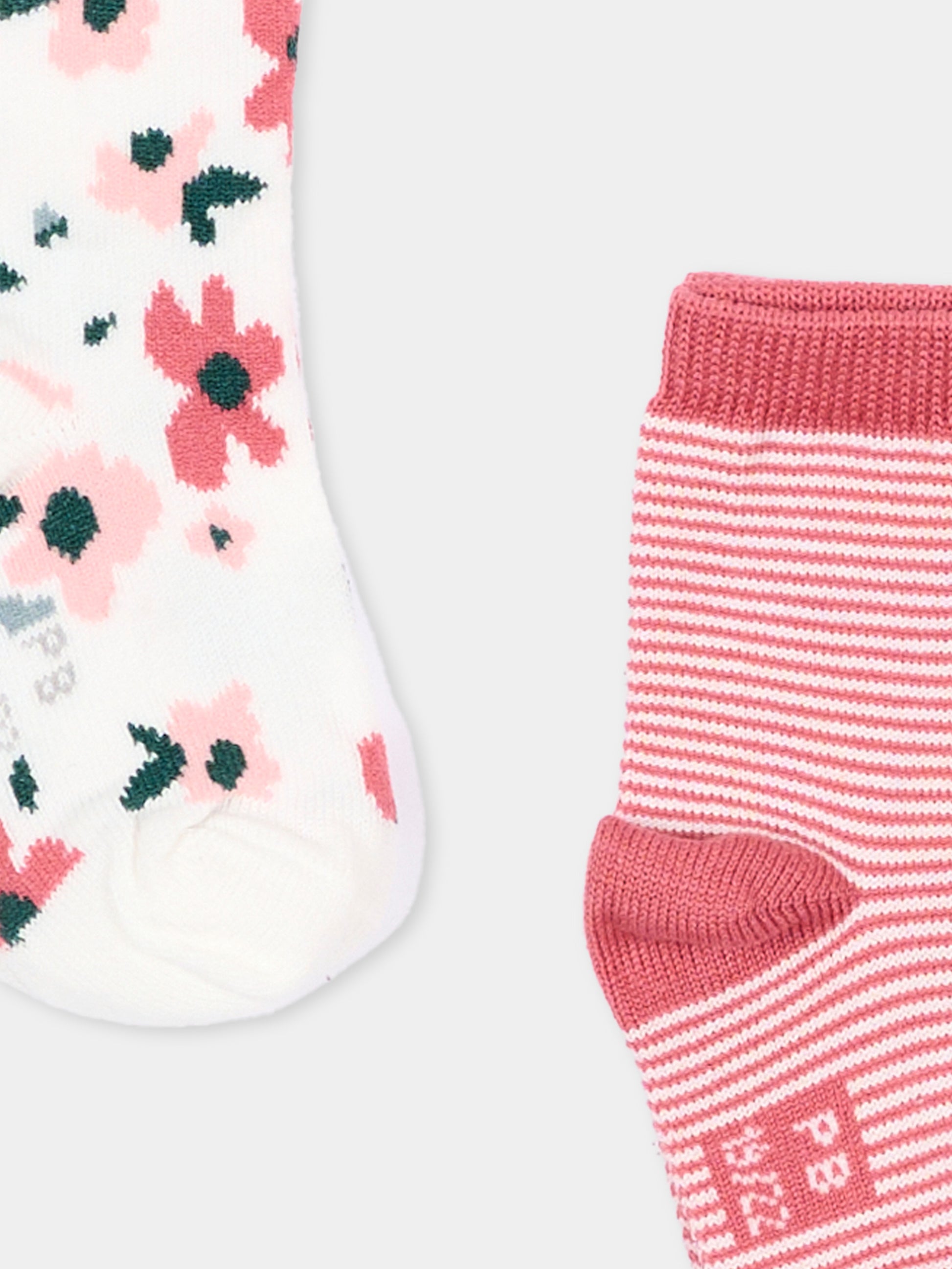 Calzini multicolor per neonata,Petit Bateau,A0GKW 01