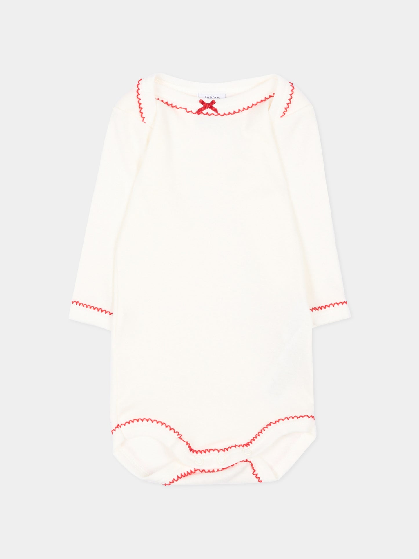 Body multicolor per neonata con cuori,Petit Bateau,A0GYS 00
