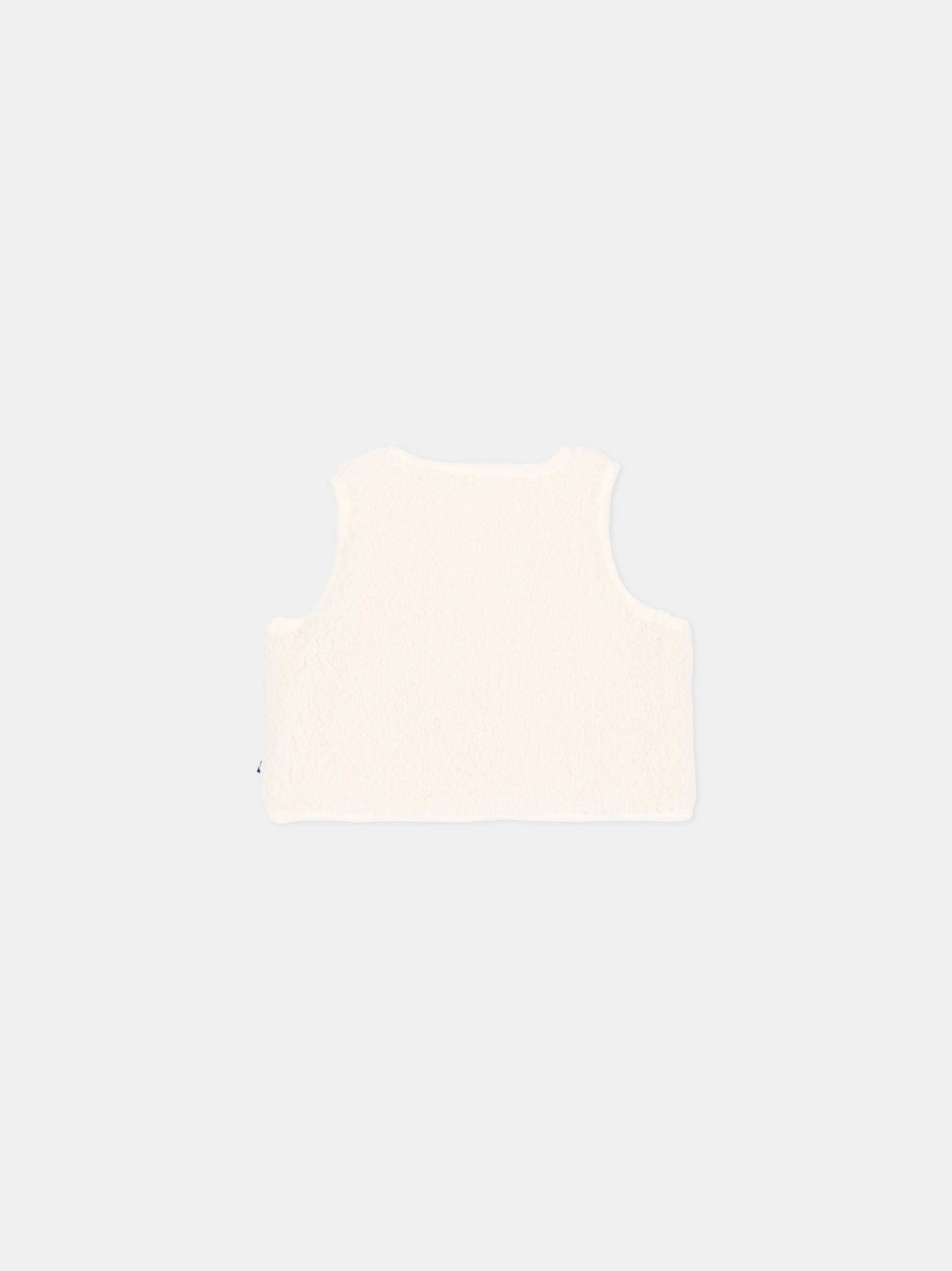 Gilet avorio per neonata,Petit Bateau,A0GIK 01