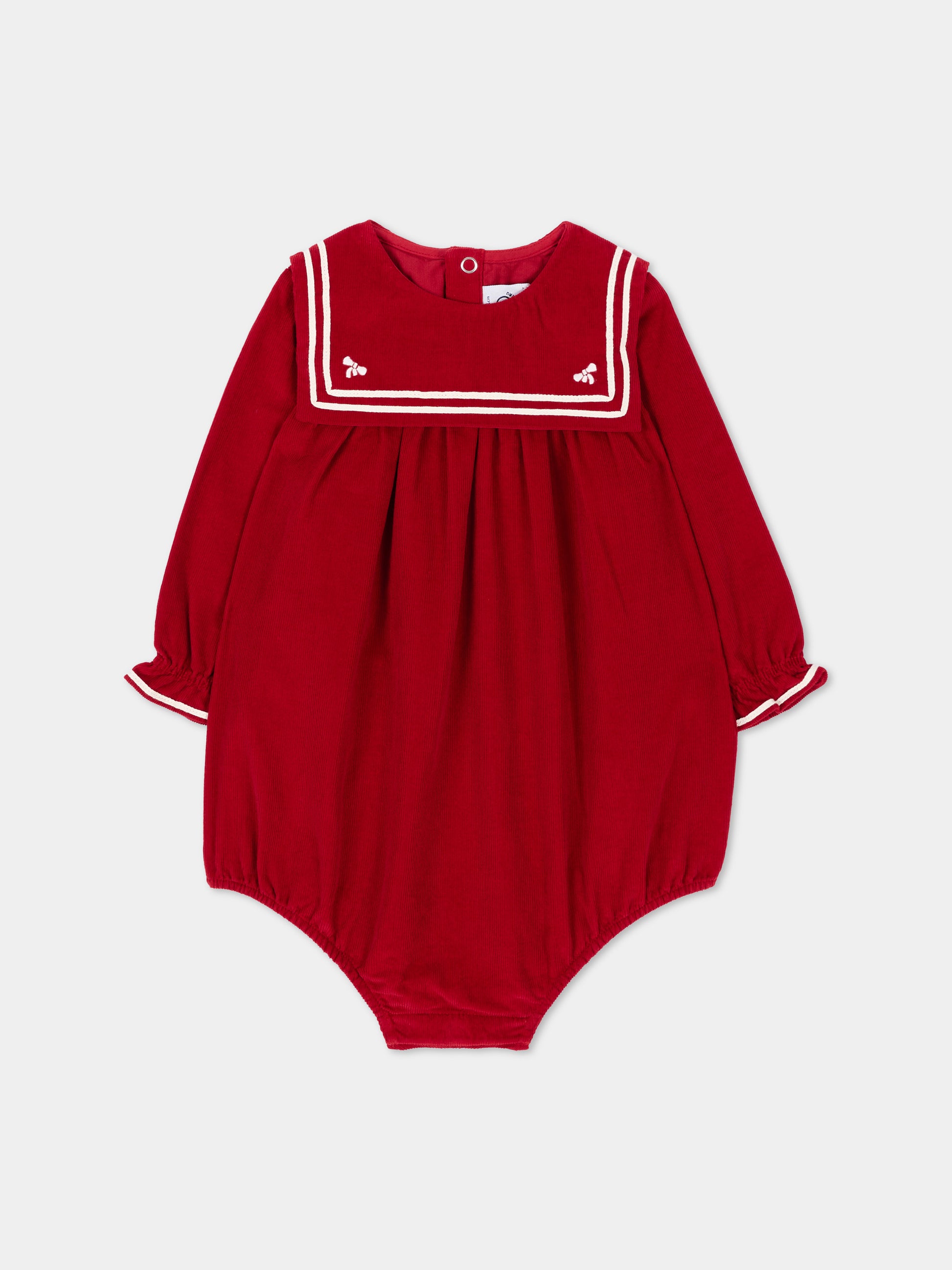 Body bordeaux per neonata,Petit Bateau,A0GE1 01