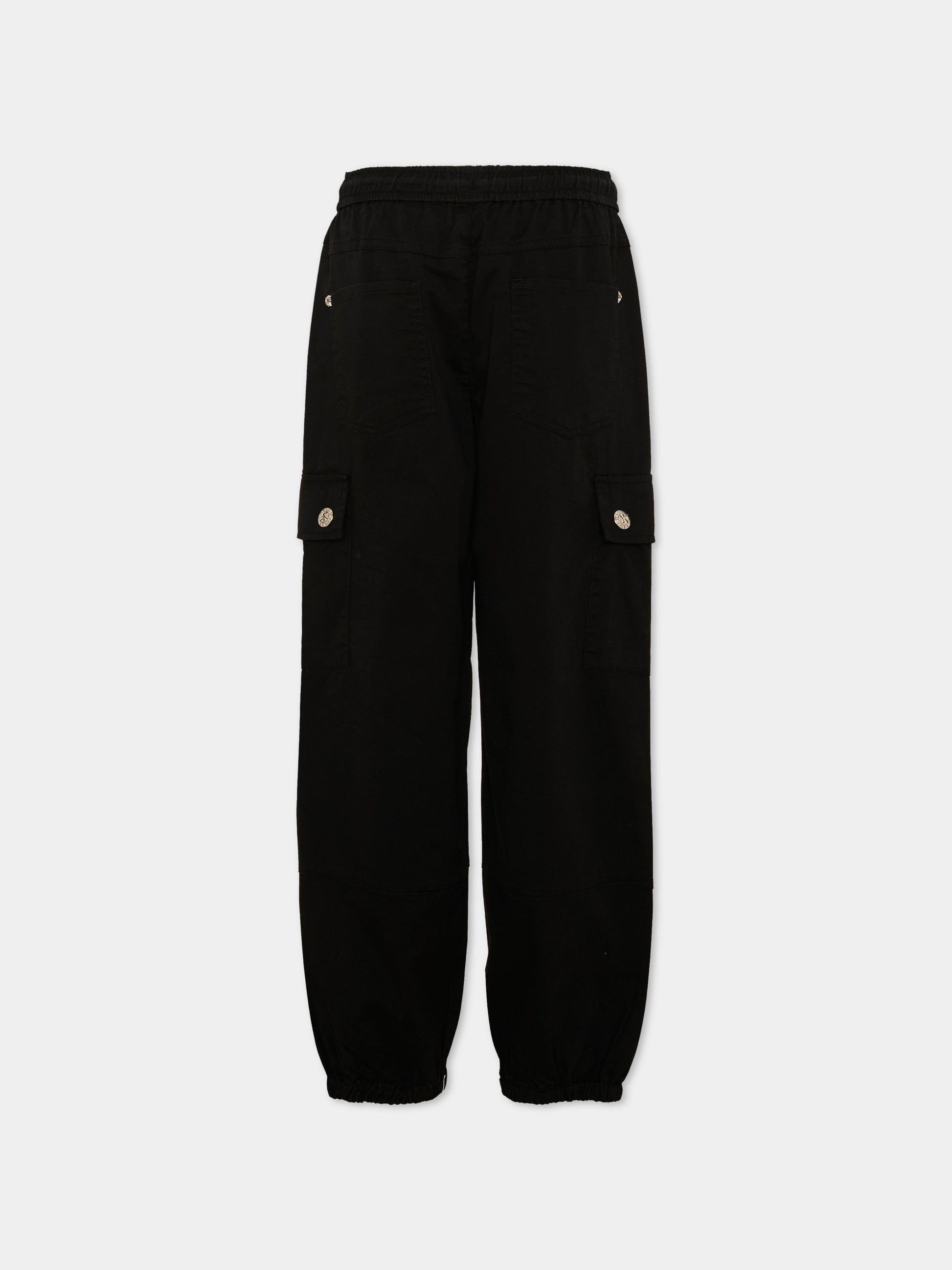 Pantalone nero cargo per bambino,Richmond,RBA26062PA BLACK BLACK