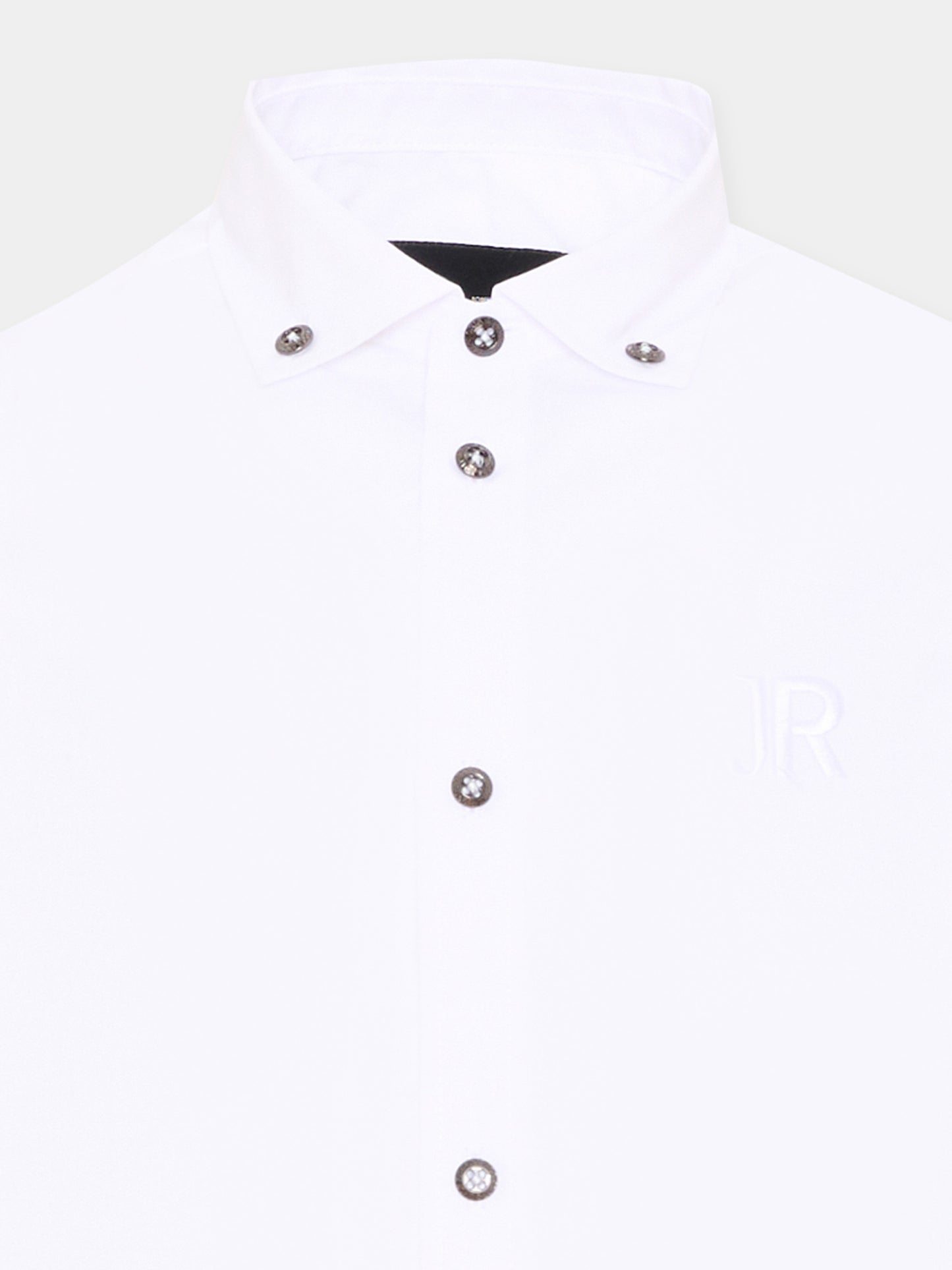 Camicia a manica lunga bianca per bambino logo,Richmond,RBA26102CA WHITE WHITE