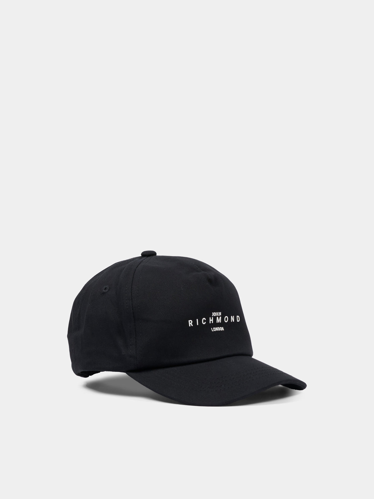 Cappello nero per bambini con logo,Richmond,RBA26166BT BLACK BLACK