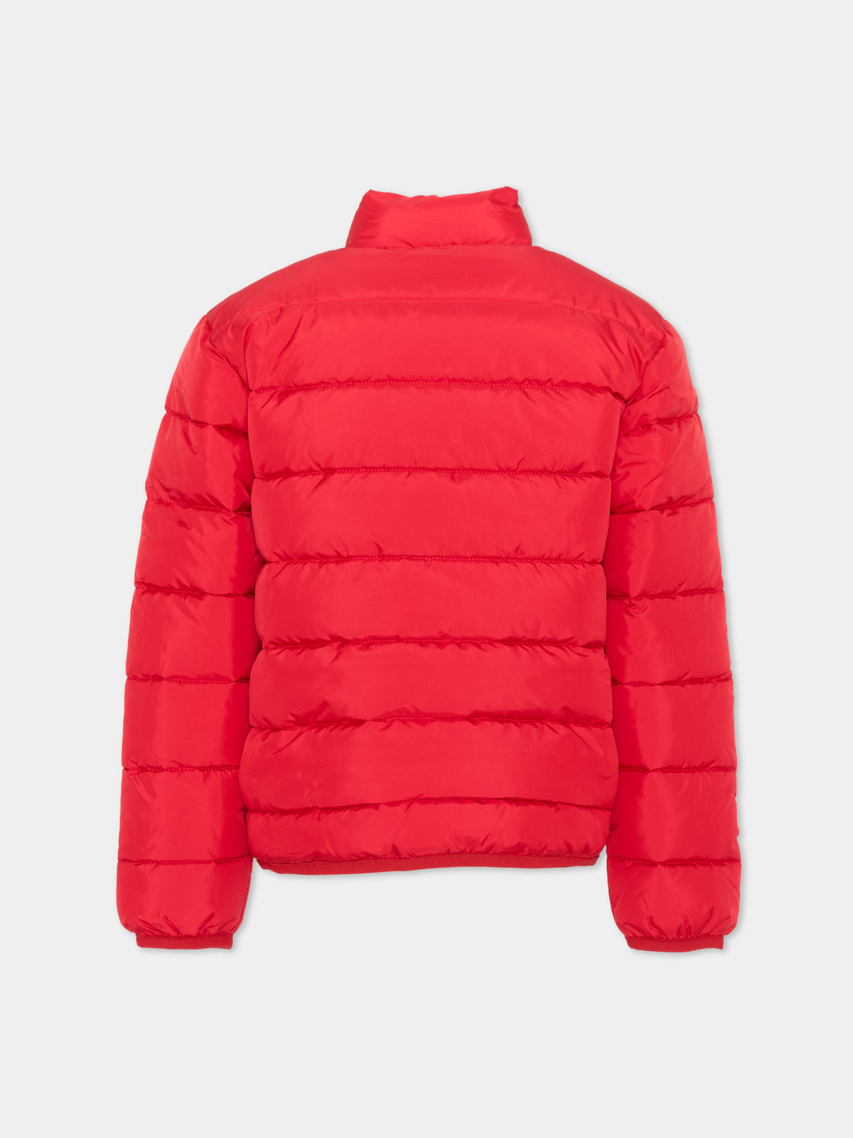 Piumino rosso per bambino con logo,Richmond,RBA26014PI RED/BLACK RED
