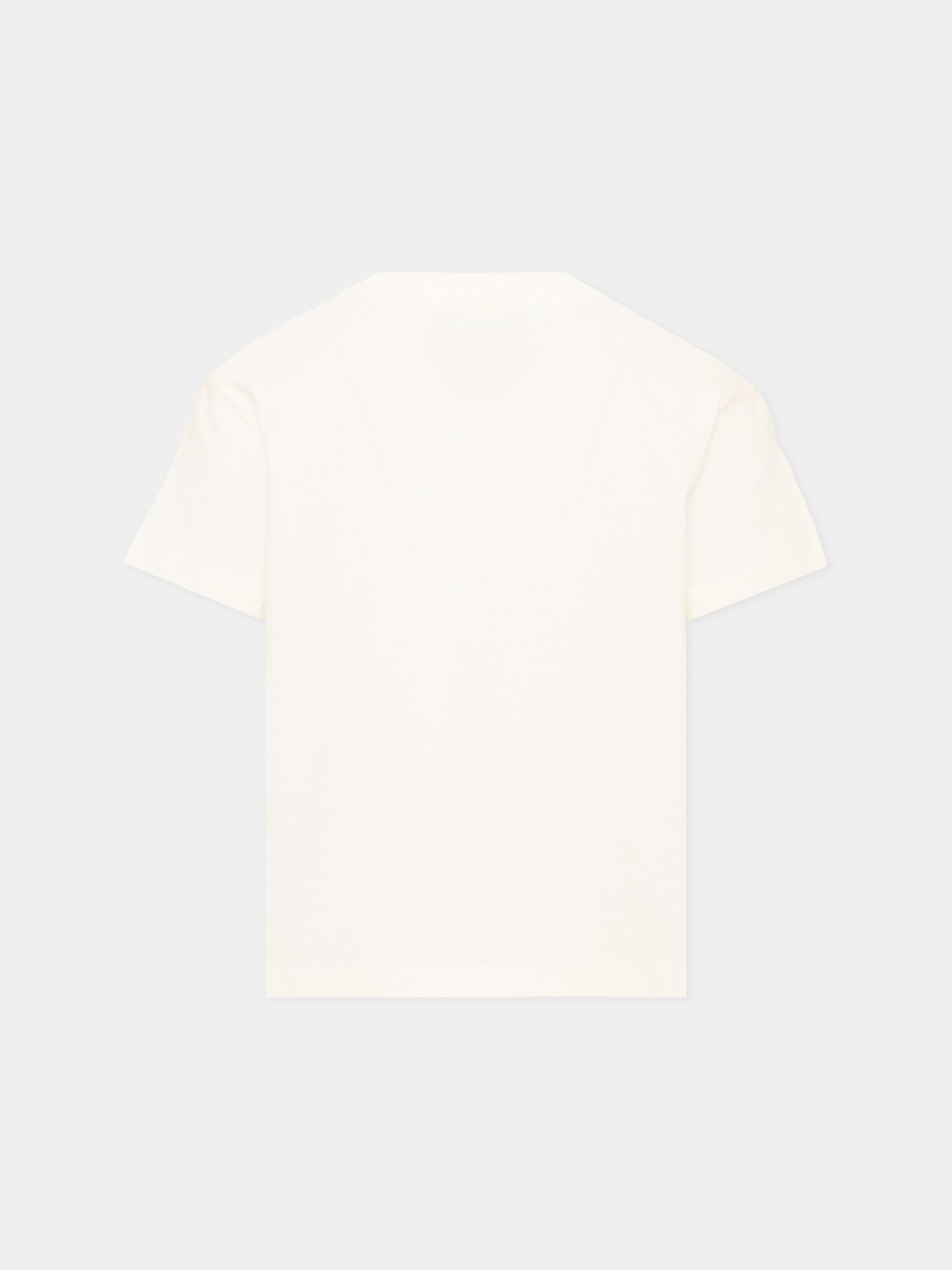 T-shirt avorio per bambina con logo,Richmond,RGA26165TS OFF-WHITE OFF-WHITE