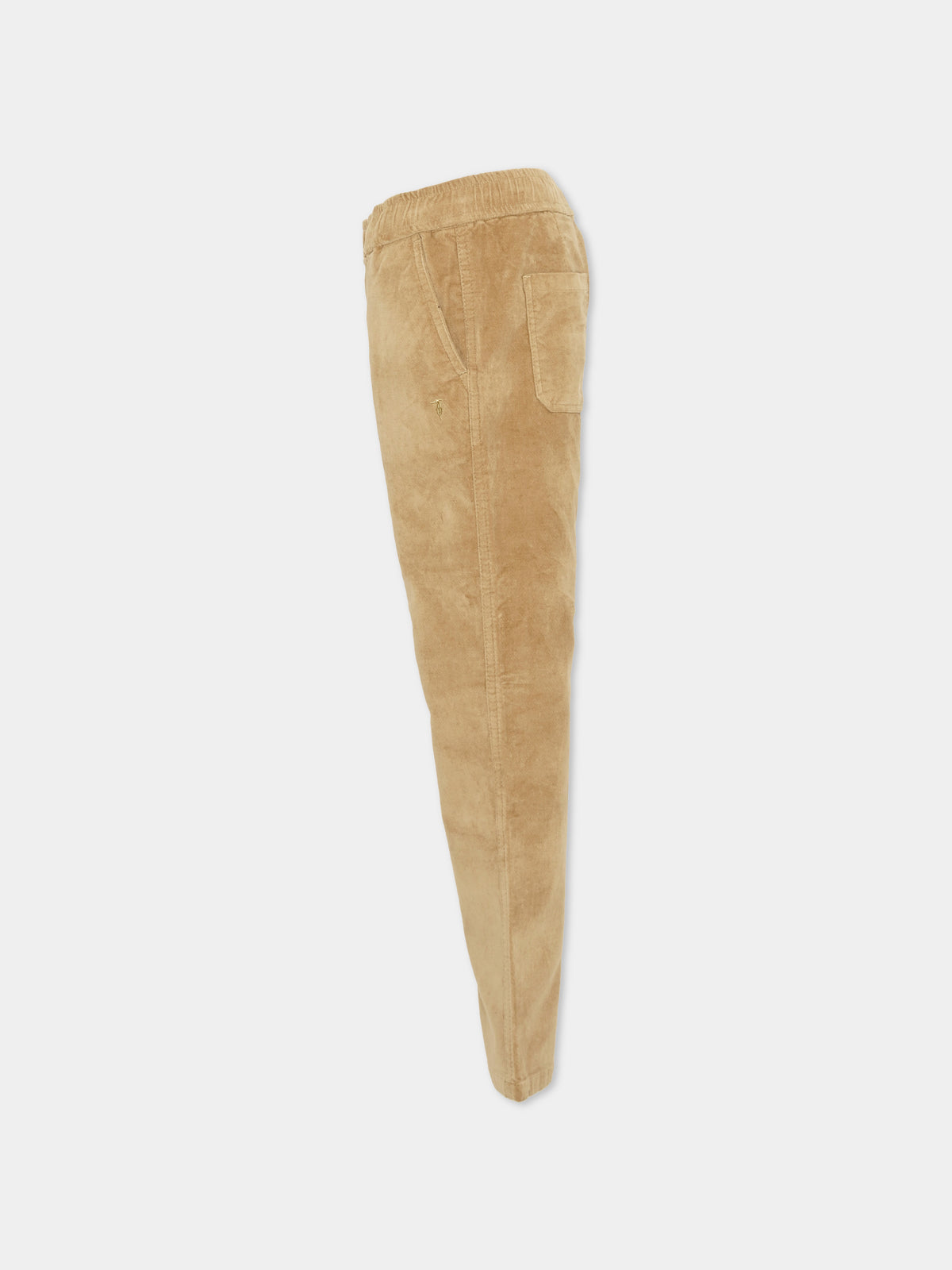 Pantalone marrone per bambino,Trussardi Junior,TBA26042PA BROWN BROWN