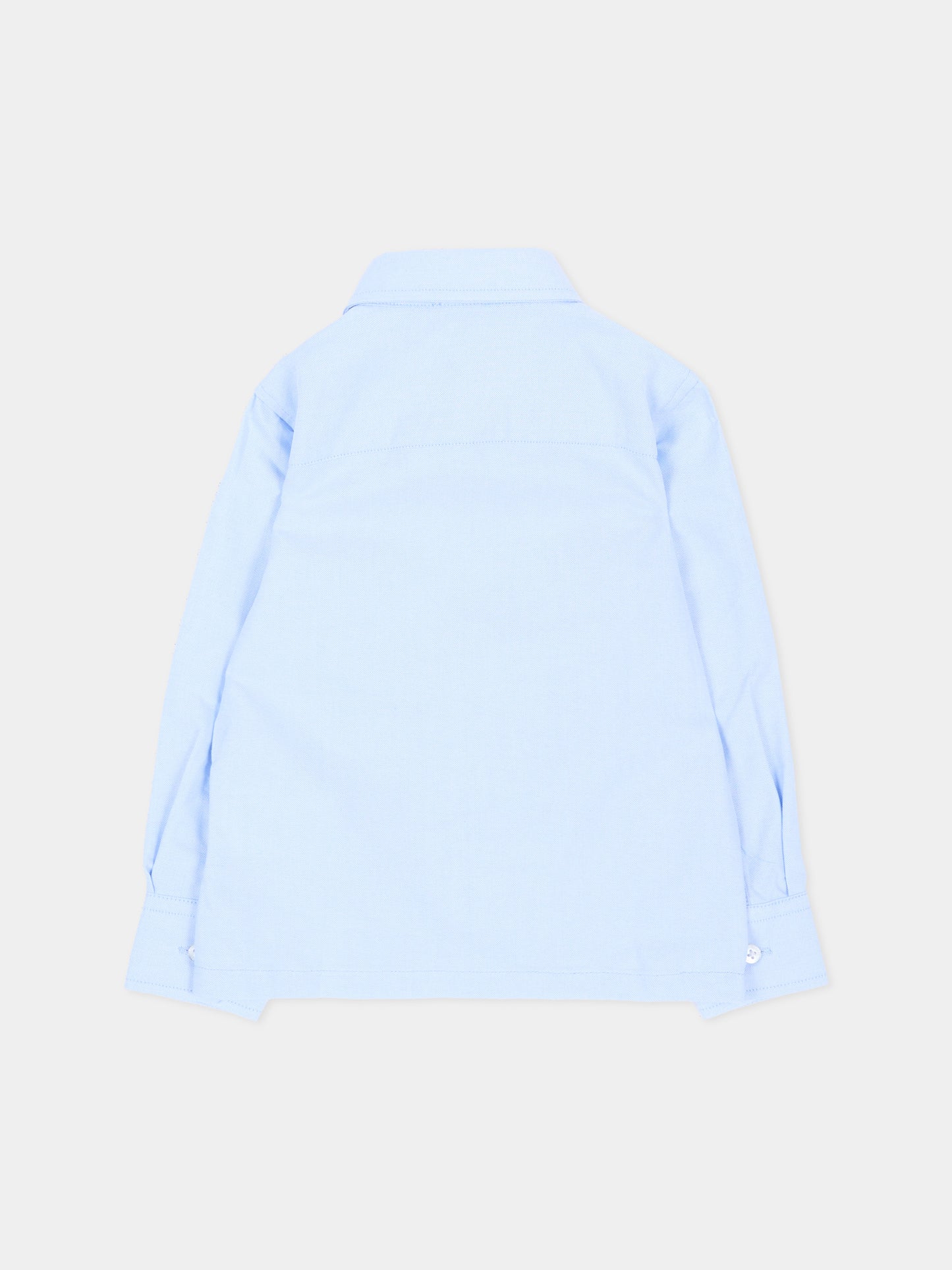 Camicia azzurra per neonato,Trussardi Junior,TIA26046CA SKY SKY