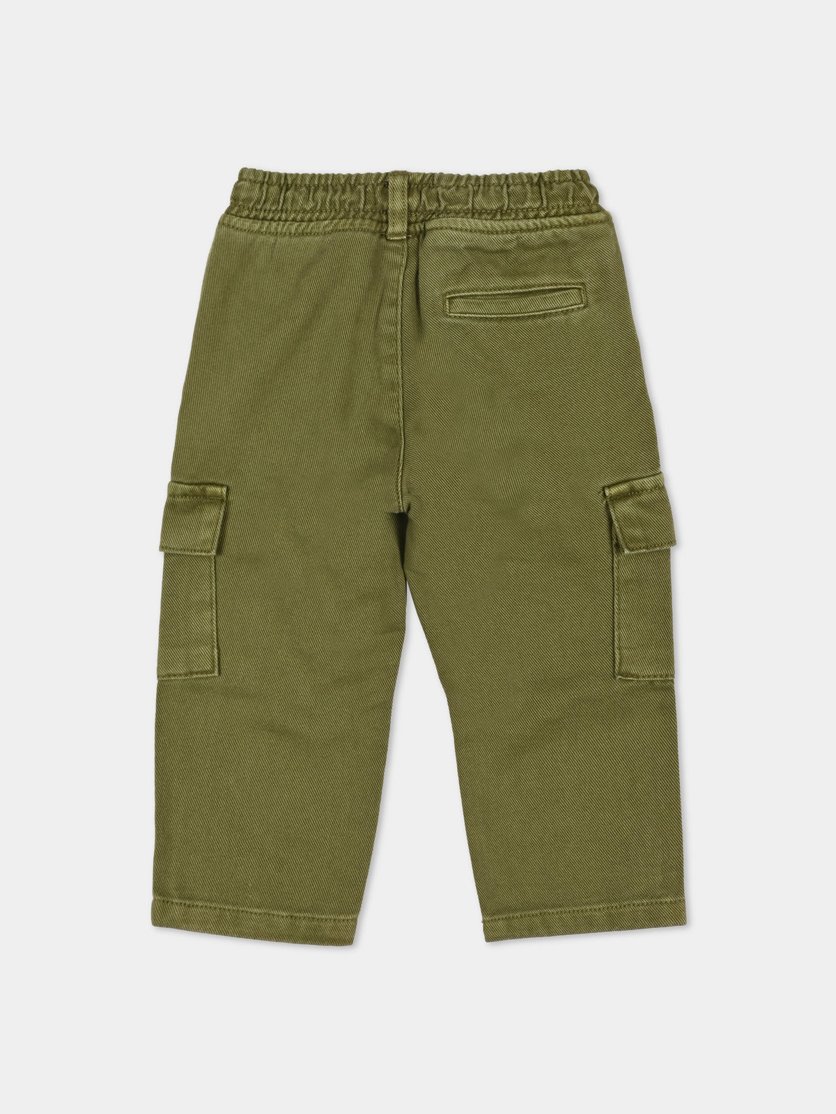 Pantalone verde per neonato cargo,Trussardi Junior,TIA26088PA CYPRESS CYPRESS