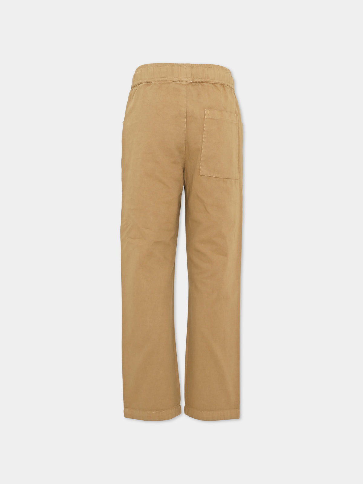 Pantalone beige per bambino,Trussardi Junior,TIA26117PA BROWN BROWN