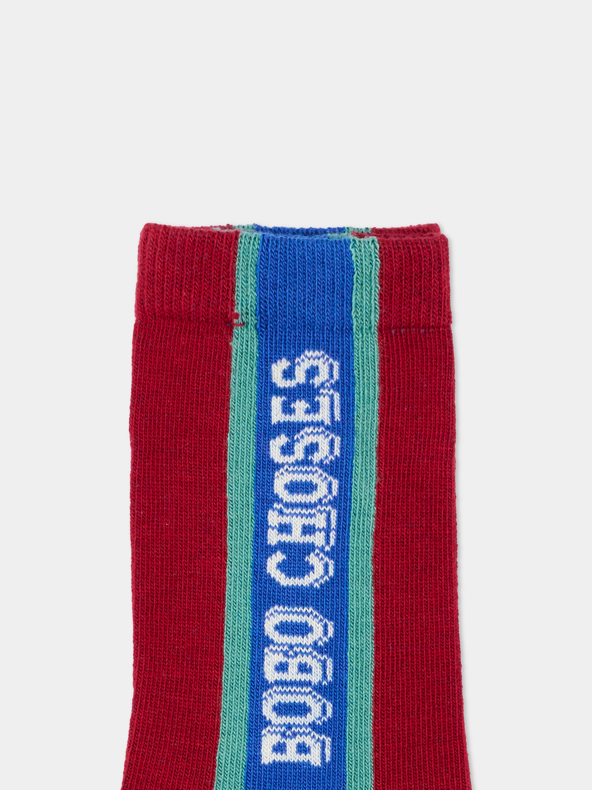 Calzini multicolor per bambini a righe,Bobo Choses,B226AI078