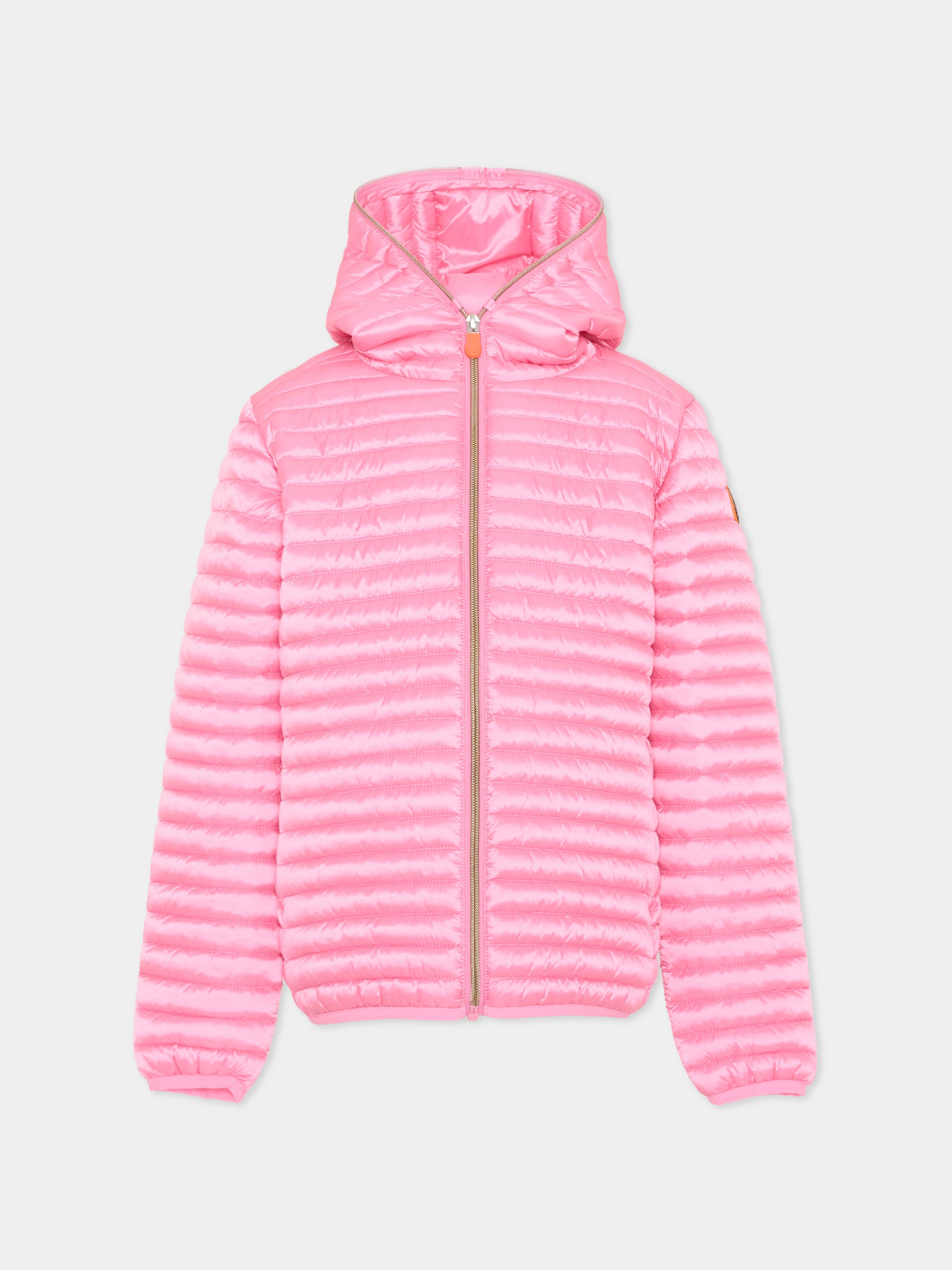 Piumino rosa Rosy per bambina,Save The Duck Kids,J32310G IRIS20 80018