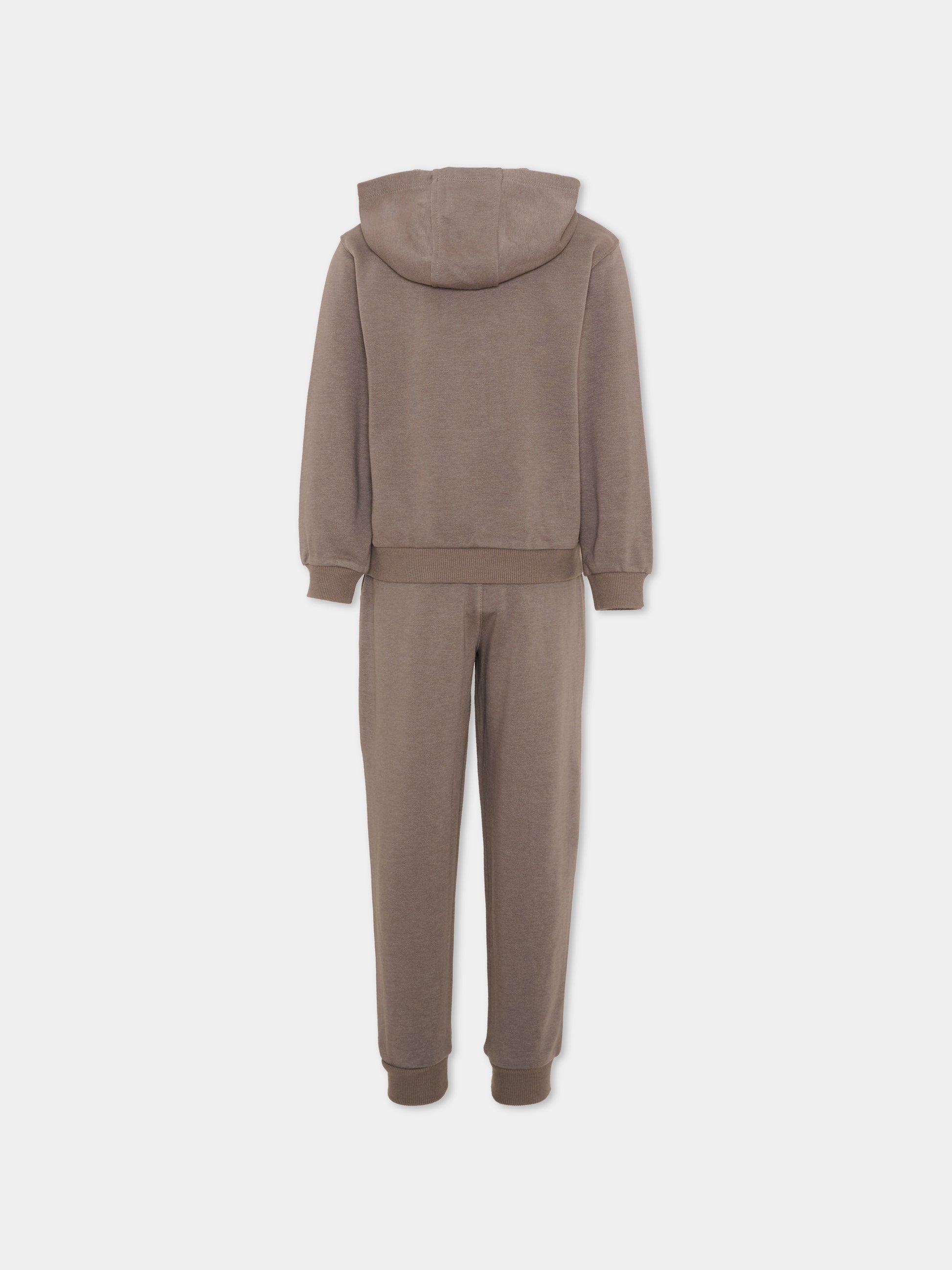 Completo sportivo lungo grigio per bambina,Nike,36N385 K0P