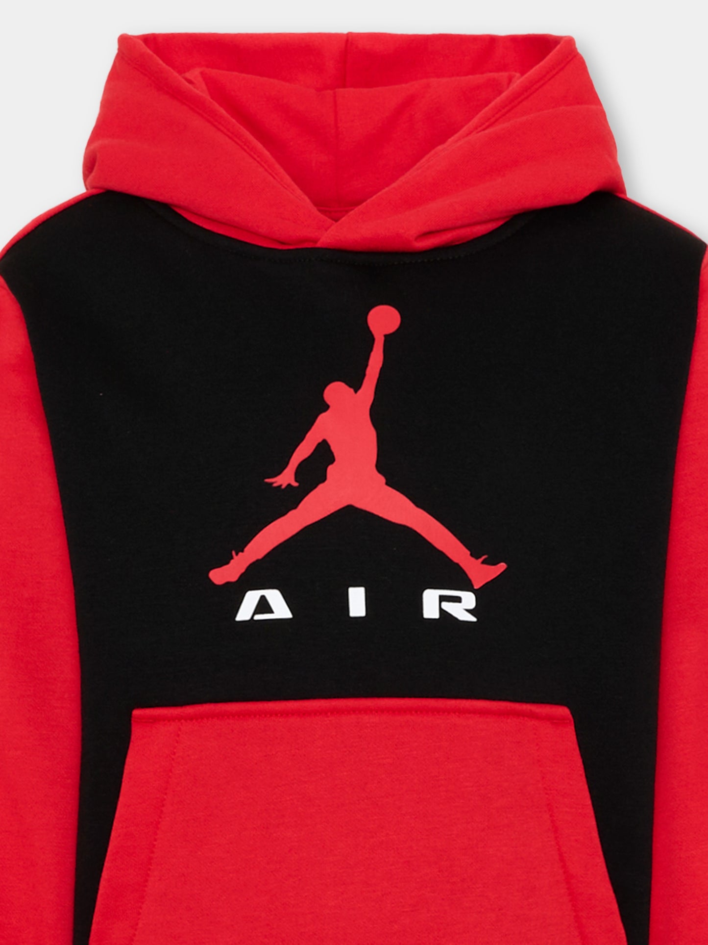 Completo sportivo rosso per bambino con logo,Jordan,85G184 R0P