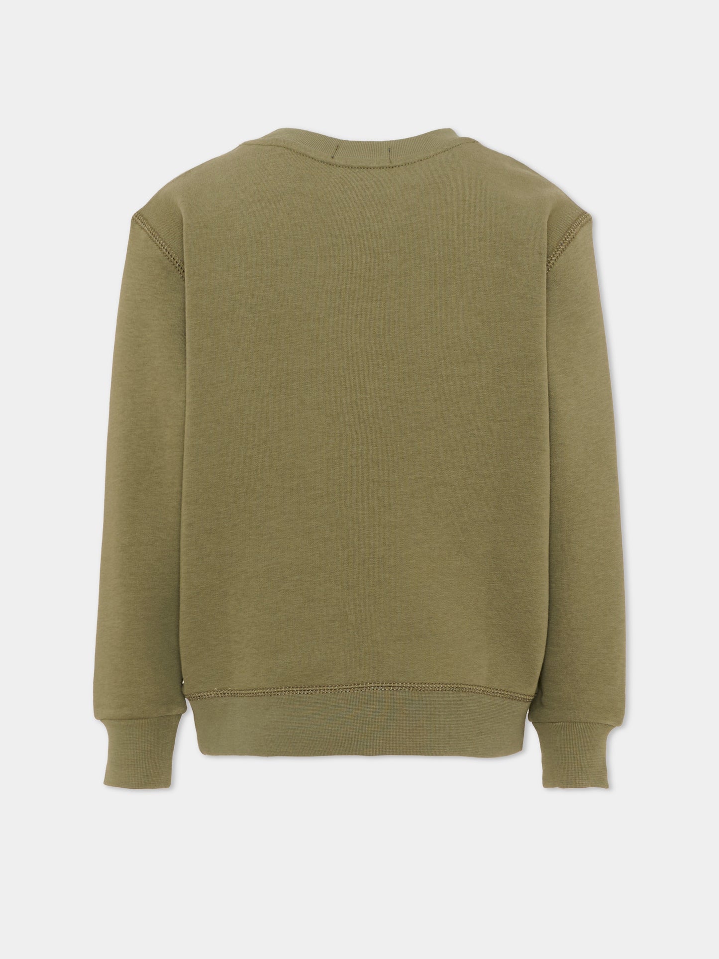 Felpa verde per bambini con Polo Bear,Ralph Lauren Kids,B27294001