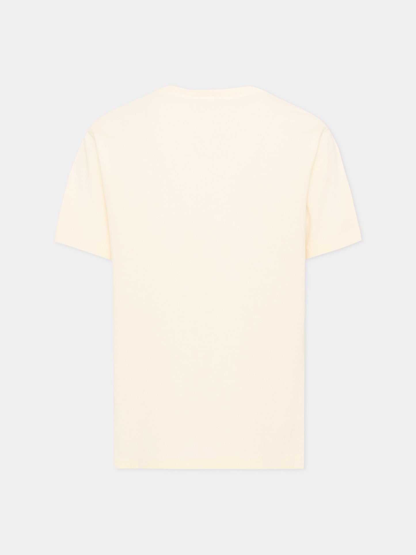 T-shirt avorio per bambini con Polo Bear,Ralph Lauren Kids,B27298002