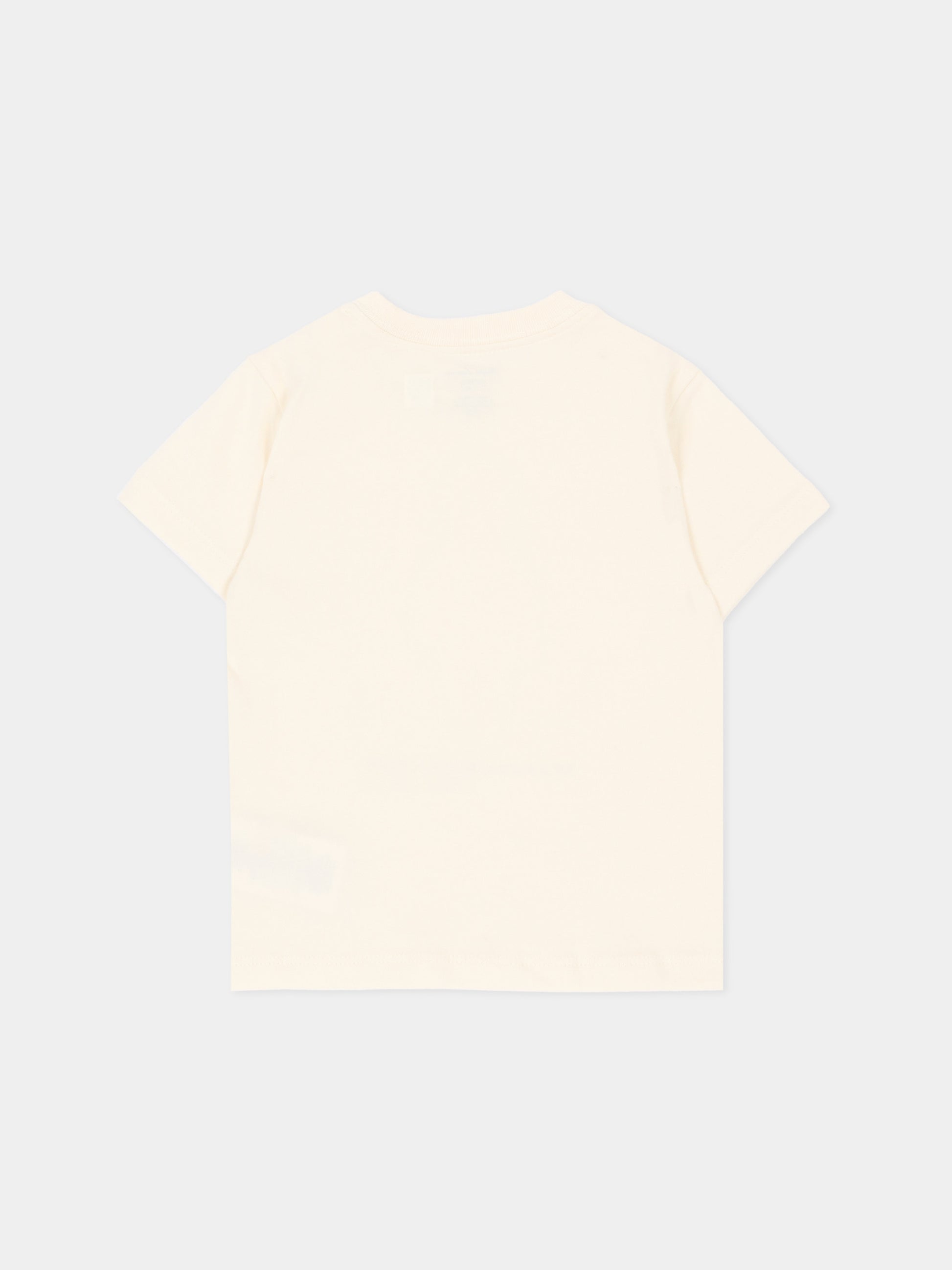 T-shirt a manica corta avorio Polo Bear per neonati,Ralph Lauren Kids,B27298001