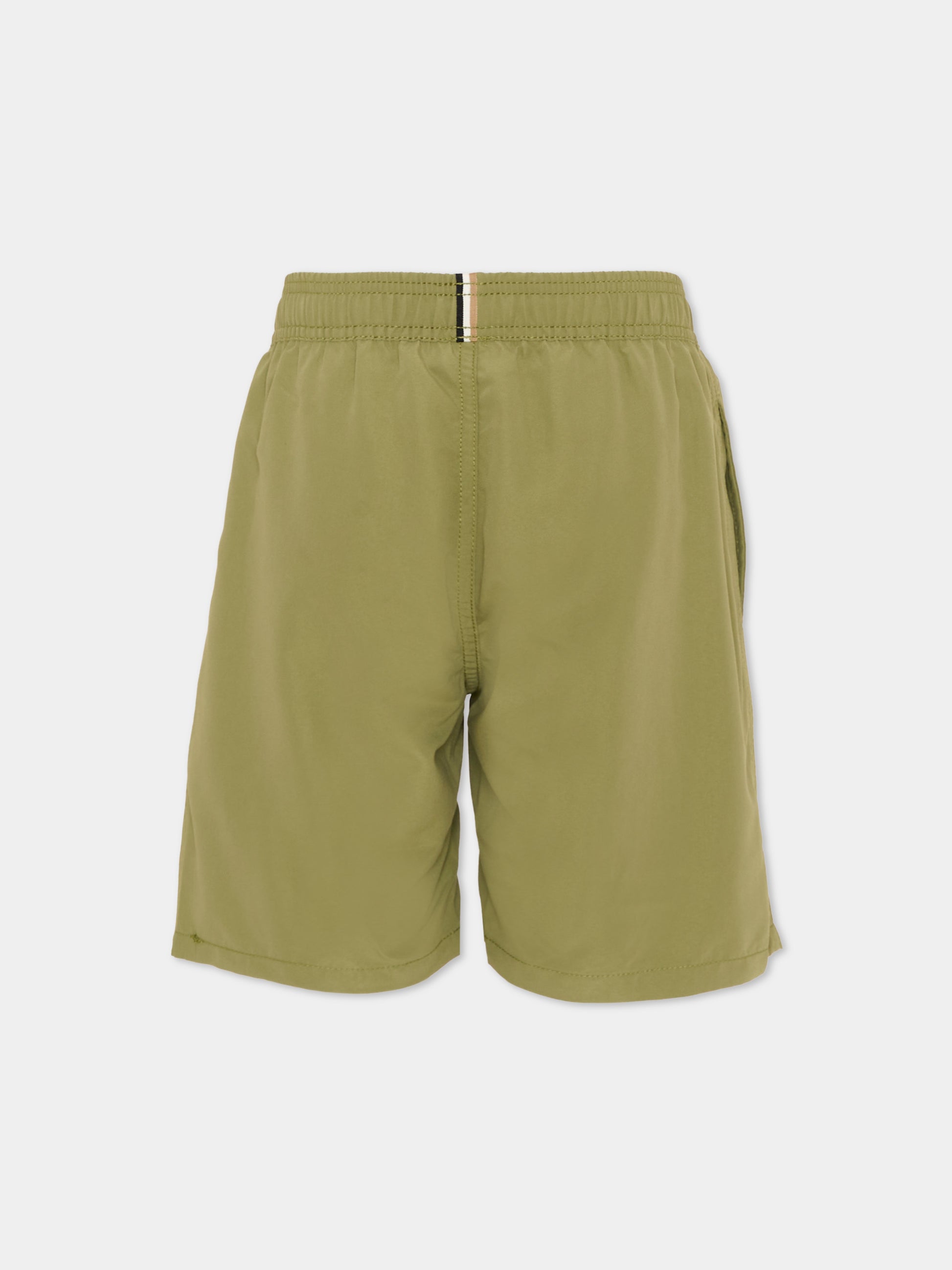 Boxer mare blu per bambino logo BOSS,Boss,J51973 673