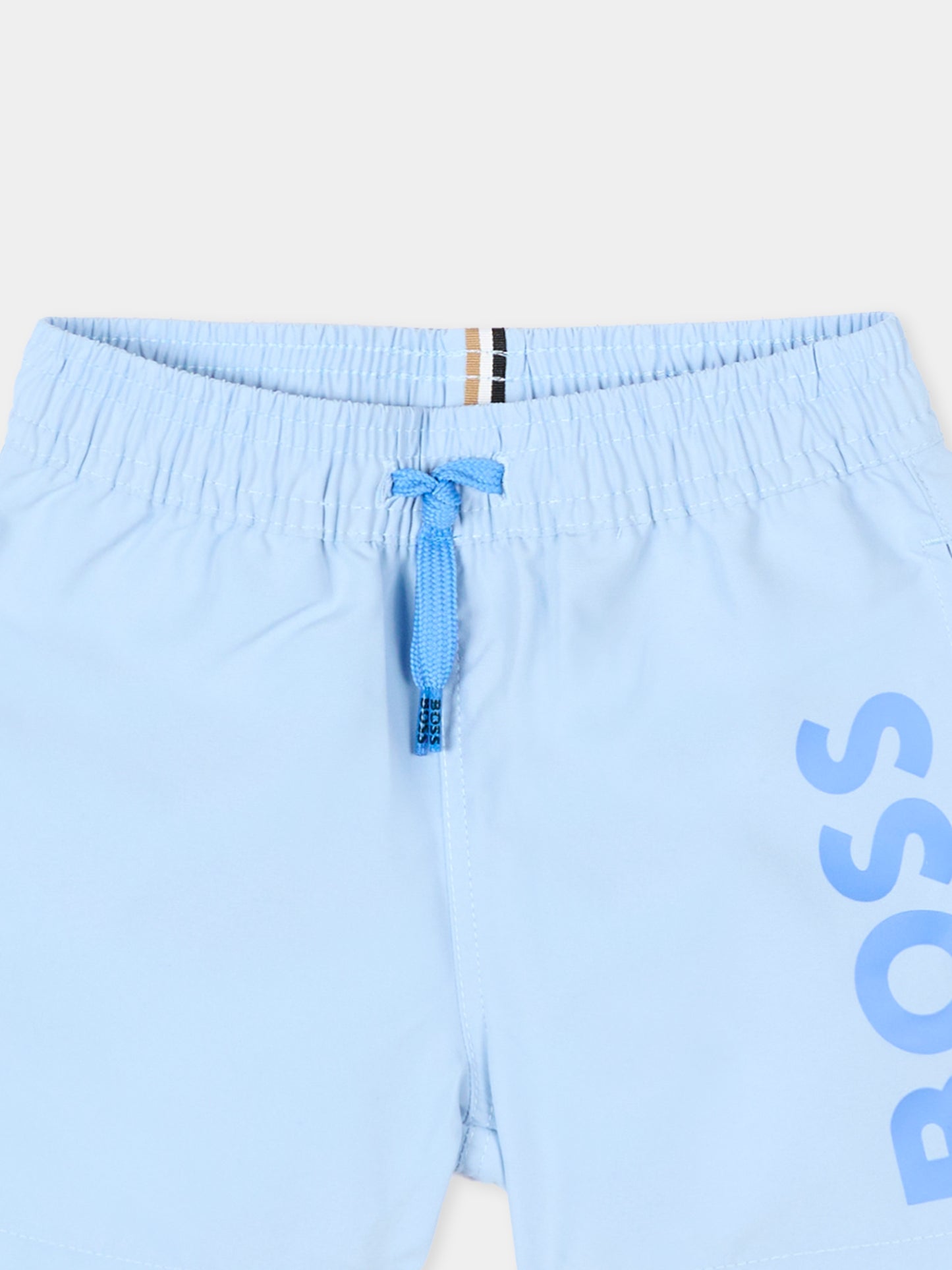 Boxer mare azzurro per neonato con logo,Boss,J52069 887
