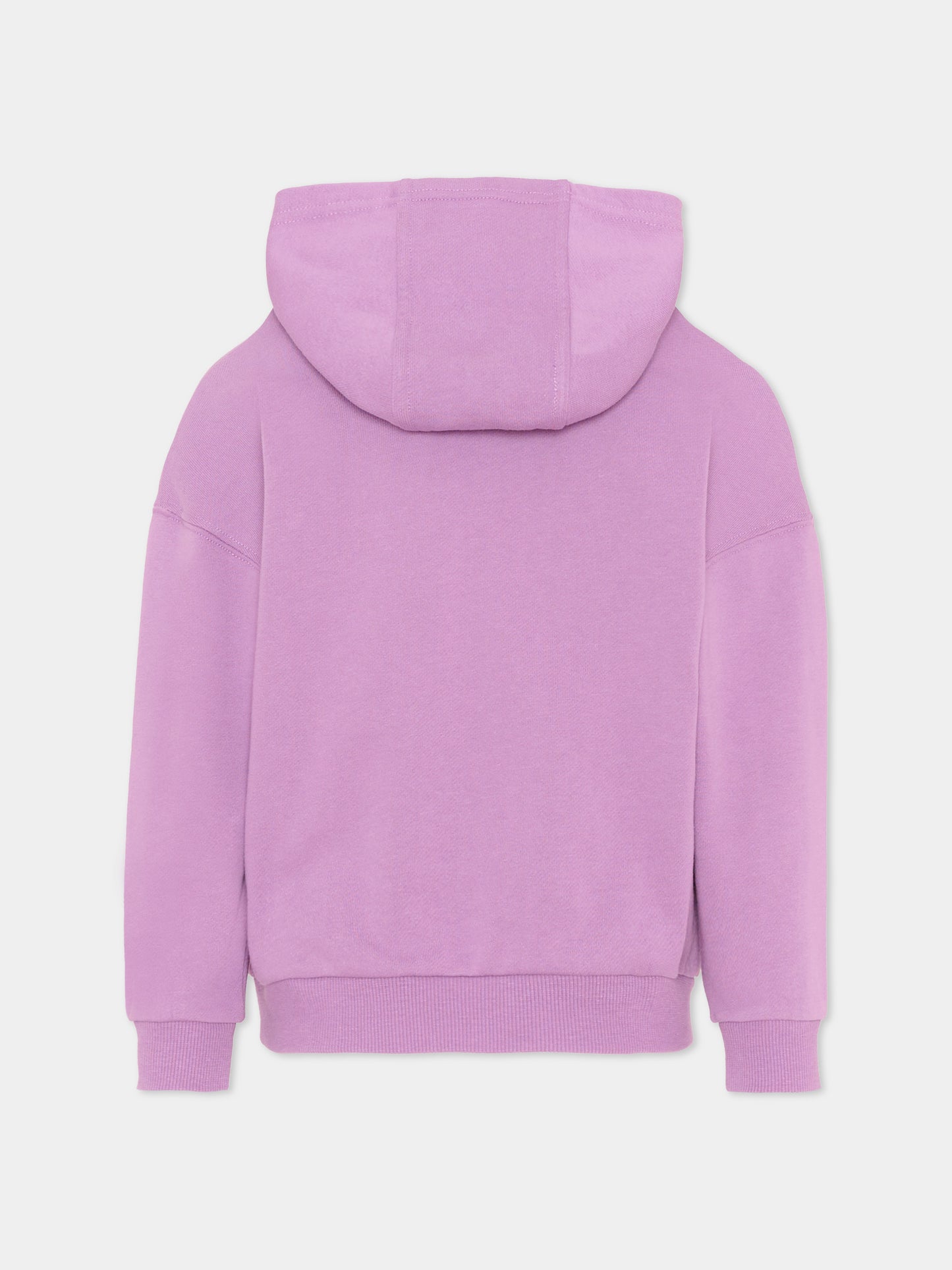 Felpa lilla per bambino con logo,Timberland,T60443 48C