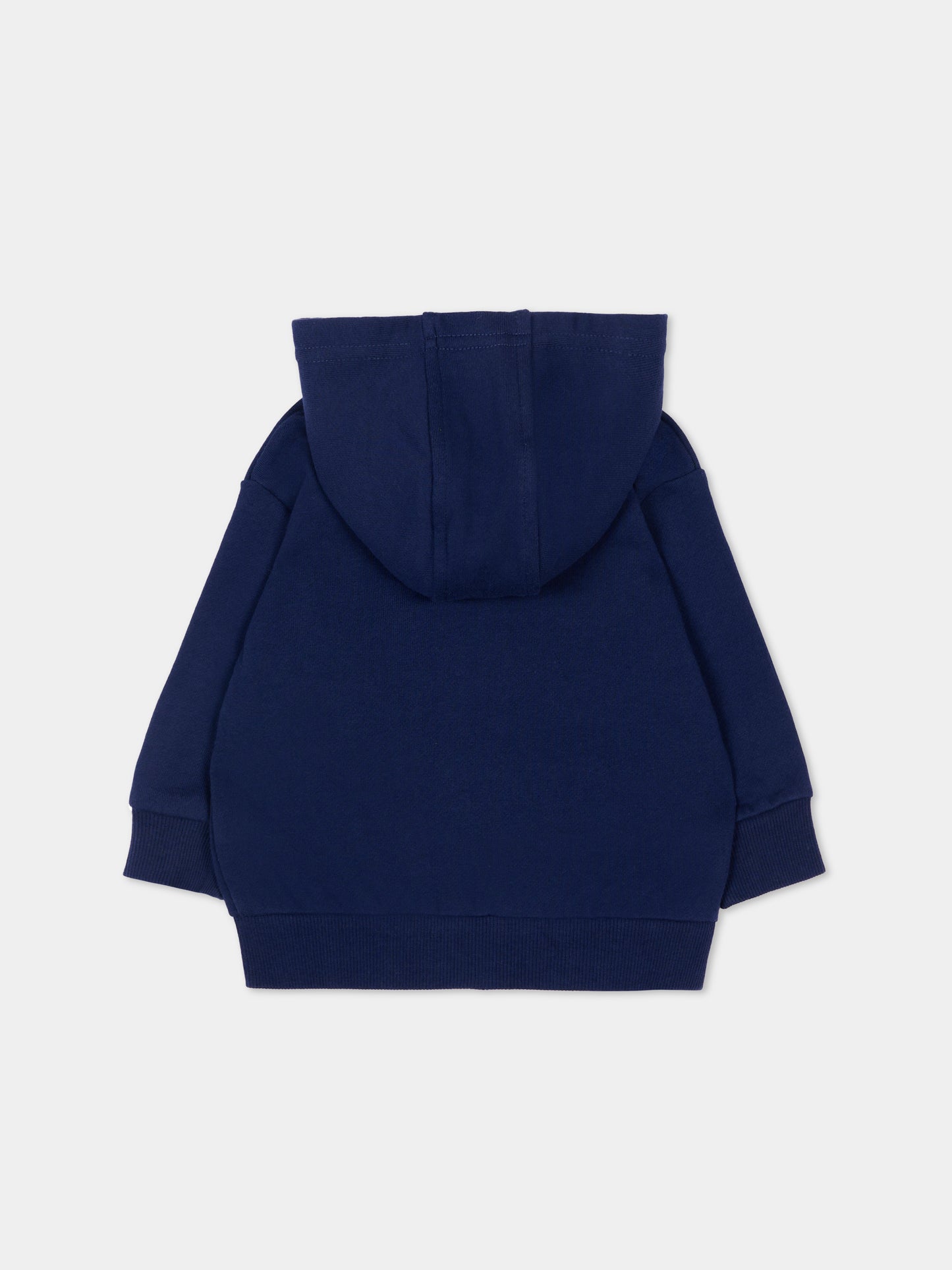 Felpa blu per neonato con logo,Timberland,T60487 84N