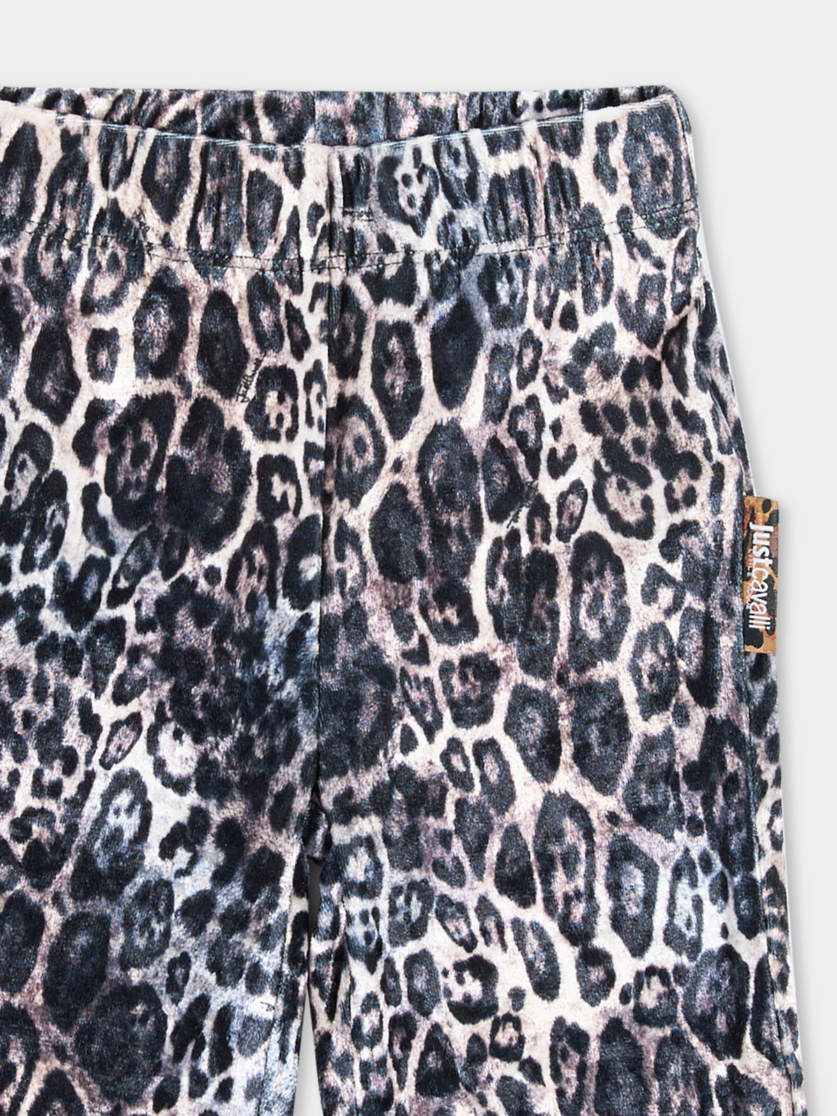 Leggings multicolor per neonata leopardati,Just Cavalli Kids,JIA26086LE PANTER_BLK PANTER BLACK